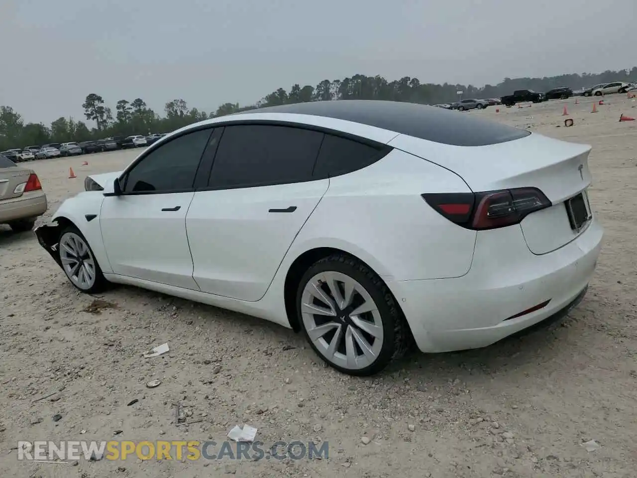2 Photograph of a damaged car 5YJ3E1EA7MF996362 TESLA MODEL 3 2021