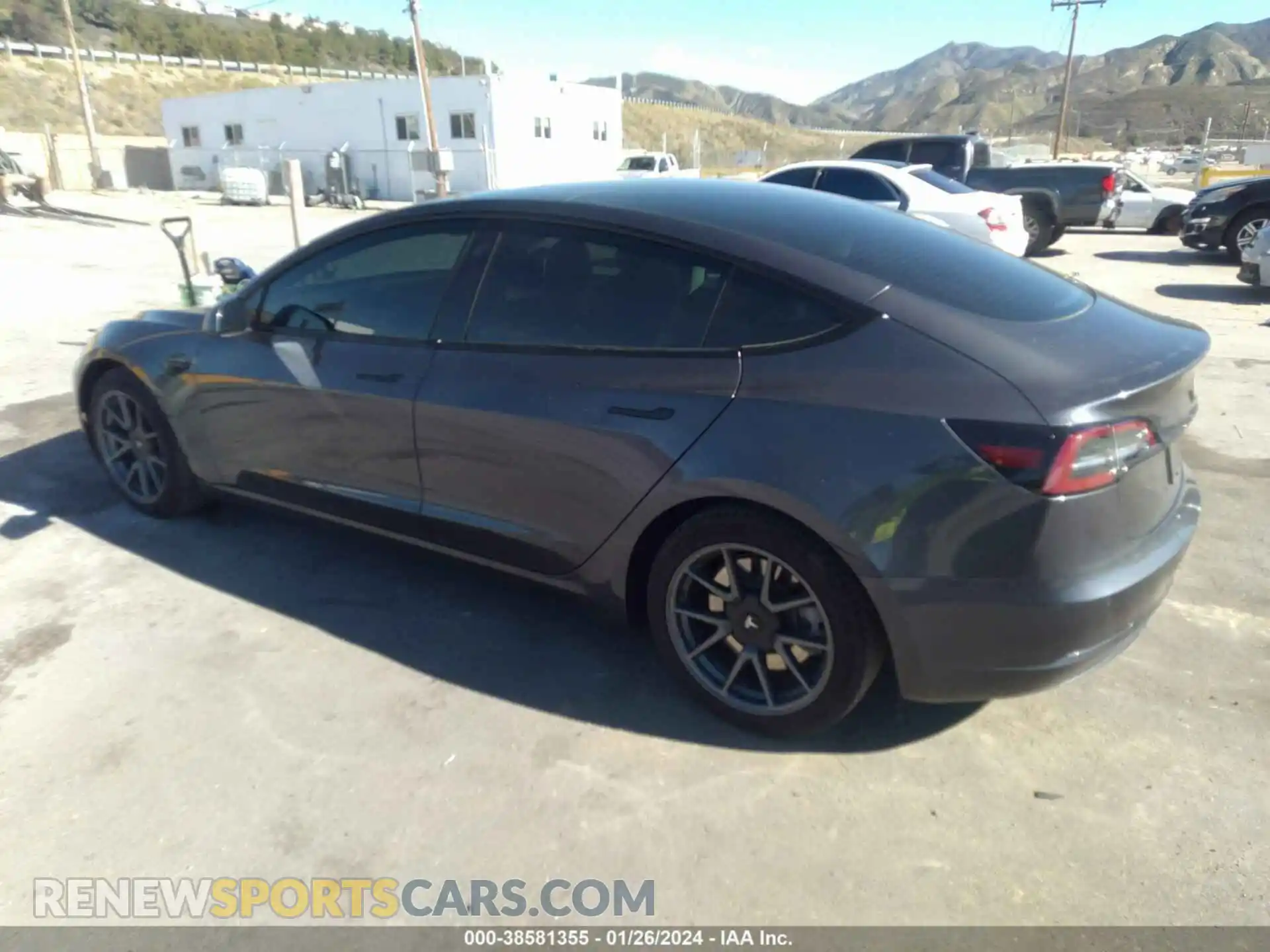 3 Photograph of a damaged car 5YJ3E1EA8MF006268 TESLA MODEL 3 2021