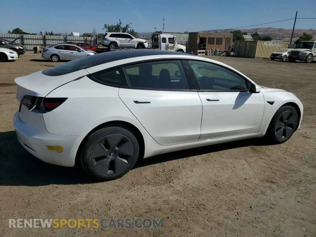 3 Фотография поврежденного автомобиля 5YJ3E1EA8MF072111 TESLA MODEL 3 2021