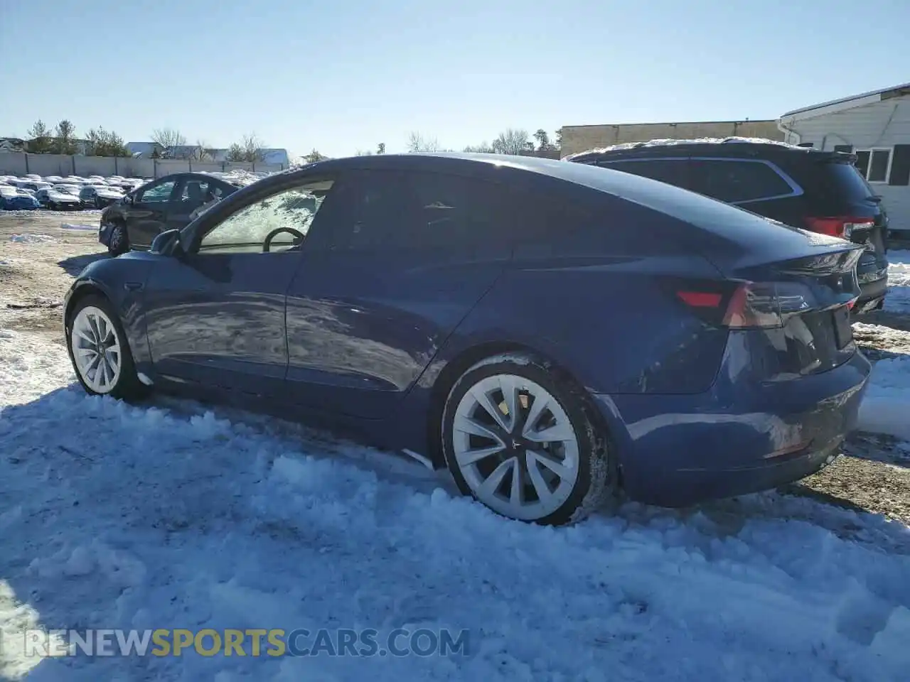 2 Photograph of a damaged car 5YJ3E1EA8MF095890 TESLA MODEL 3 2021