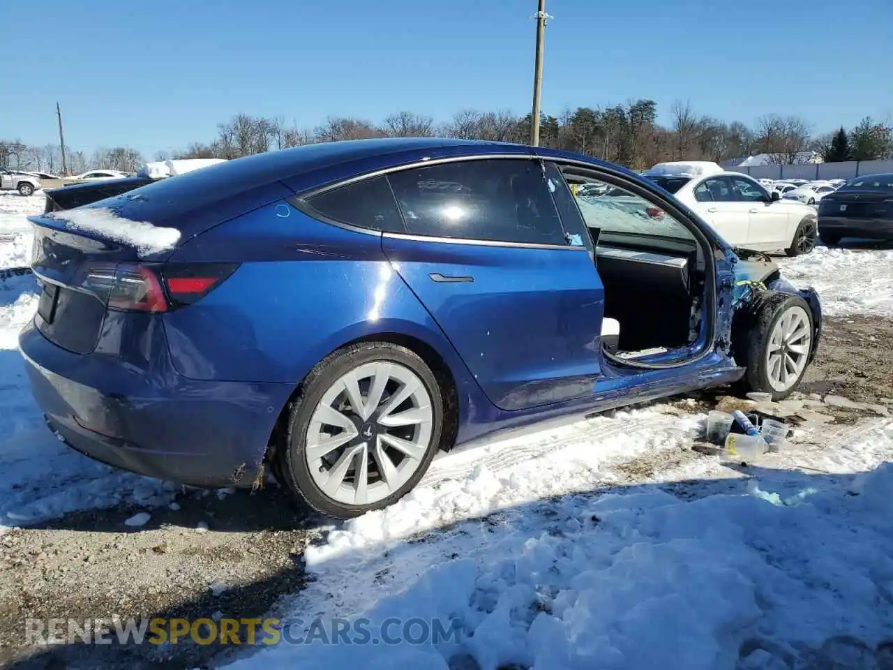 3 Photograph of a damaged car 5YJ3E1EA8MF095890 TESLA MODEL 3 2021