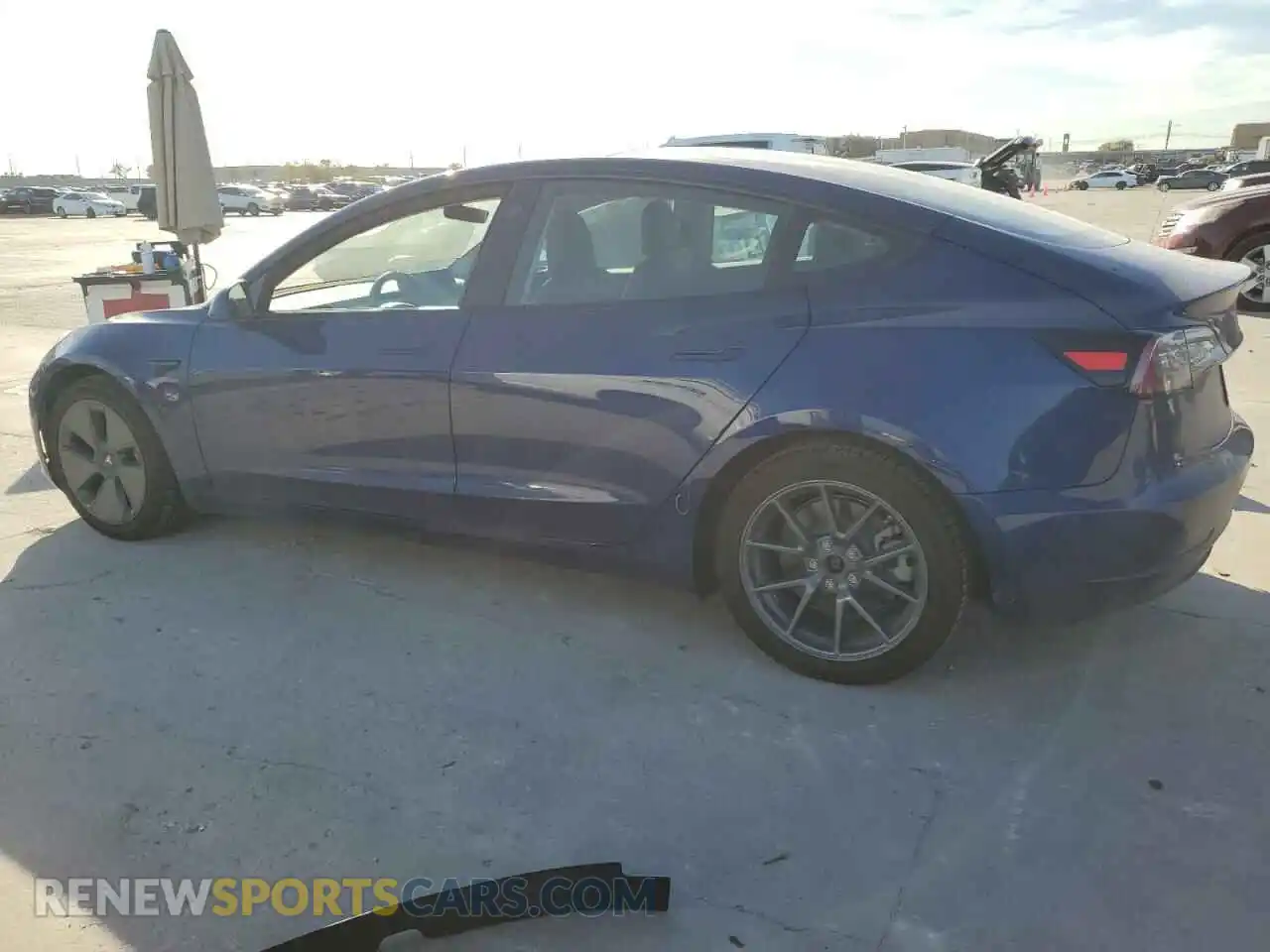 2 Фотография поврежденного автомобиля 5YJ3E1EA8MF837074 TESLA MODEL 3 2021