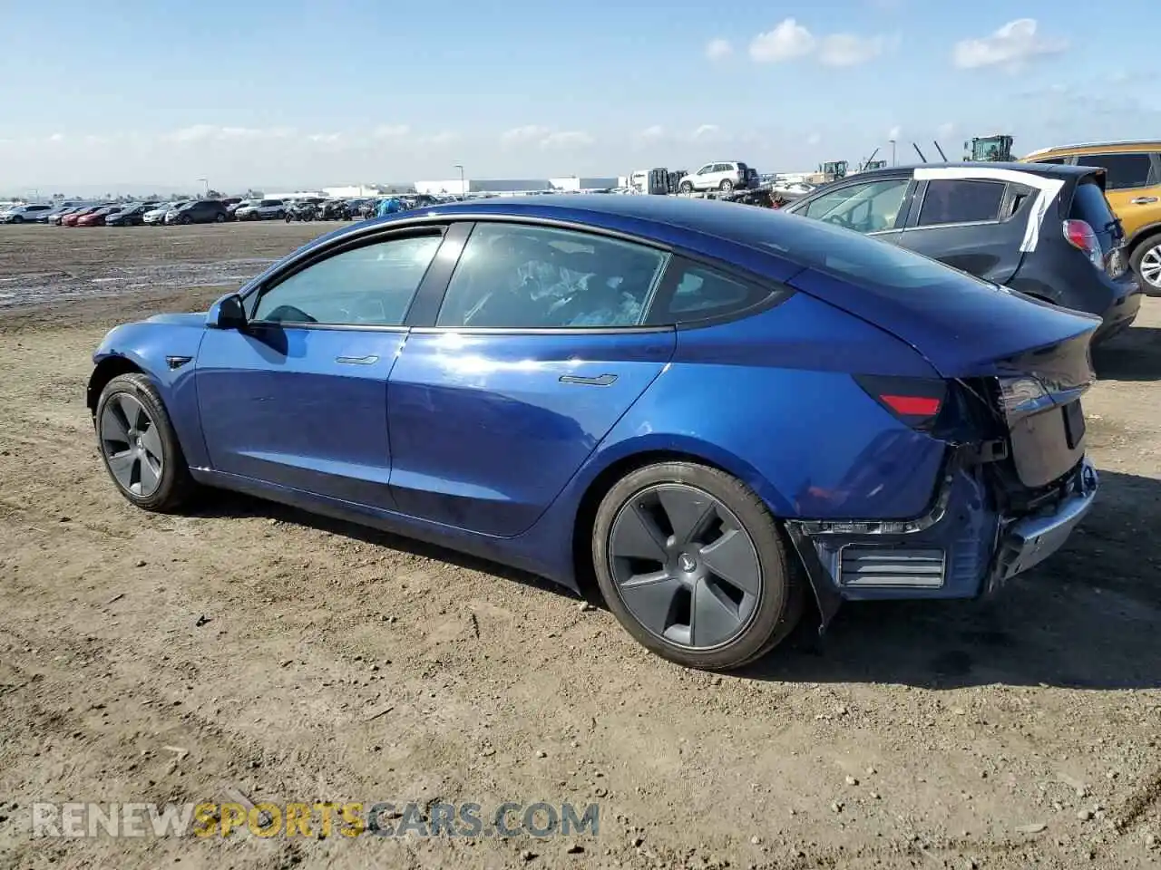2 Фотография поврежденного автомобиля 5YJ3E1EA8MF850830 TESLA MODEL 3 2021