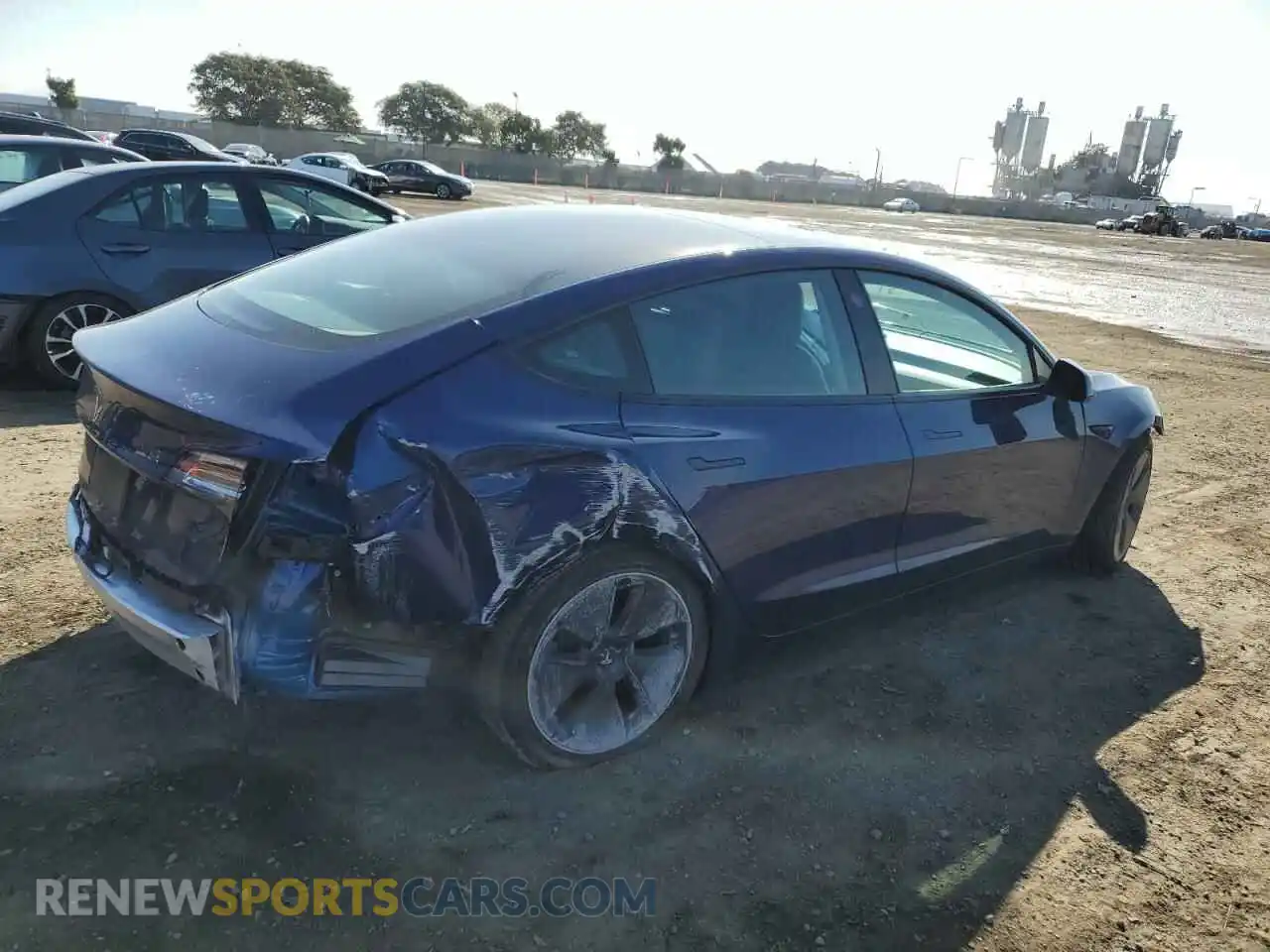 3 Фотография поврежденного автомобиля 5YJ3E1EA8MF850830 TESLA MODEL 3 2021