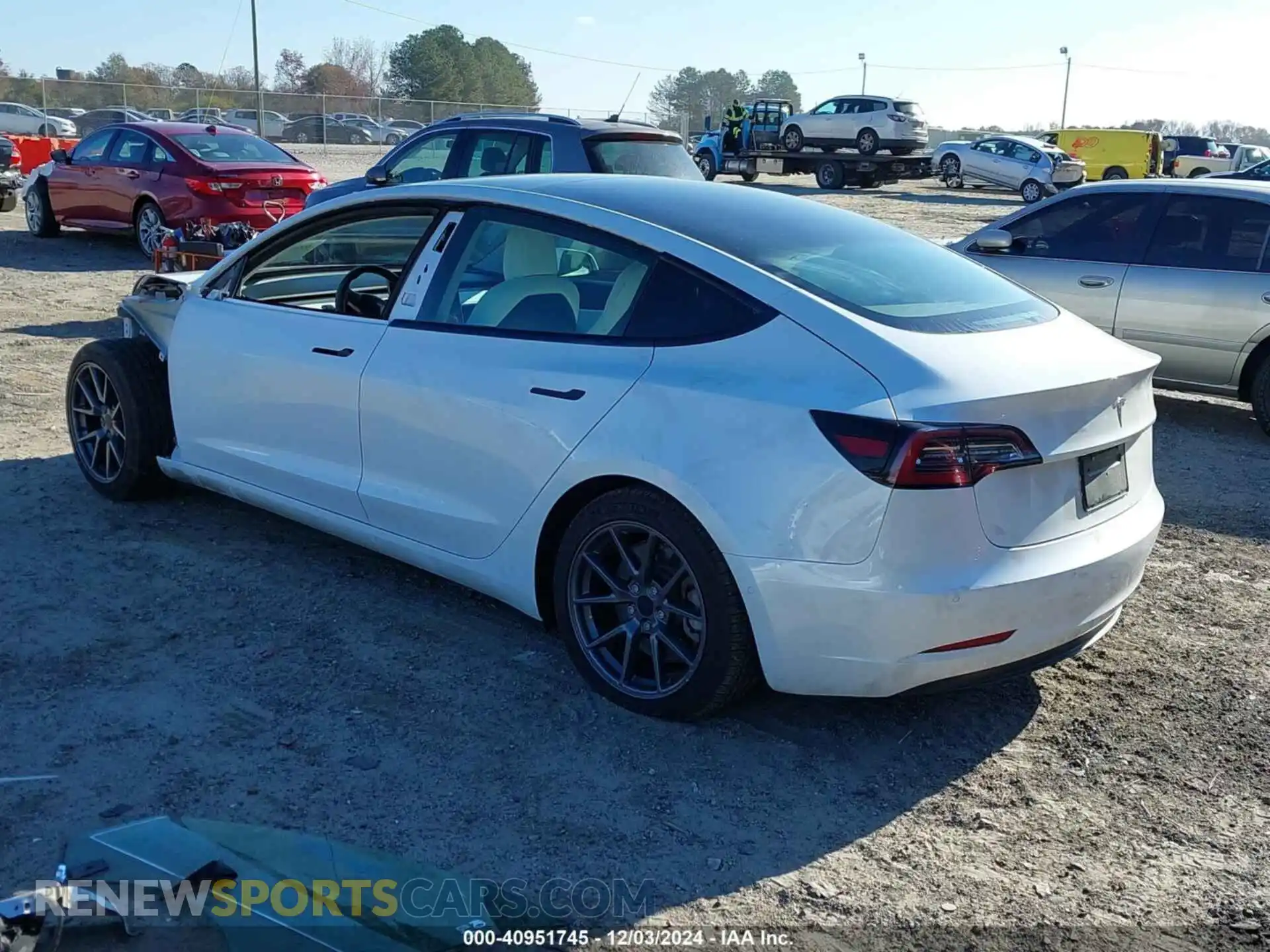 3 Photograph of a damaged car 5YJ3E1EA8MF851900 TESLA MODEL 3 2021