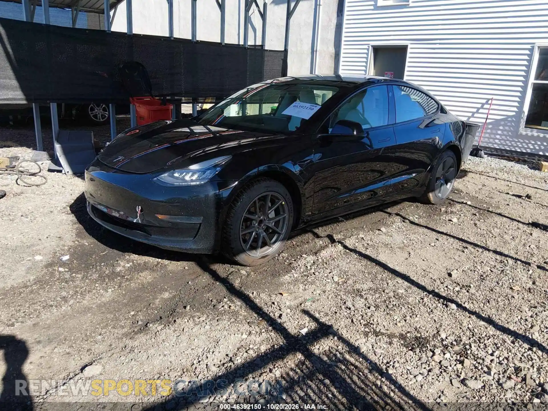 2 Photograph of a damaged car 5YJ3E1EA8MF856823 TESLA MODEL 3 2021