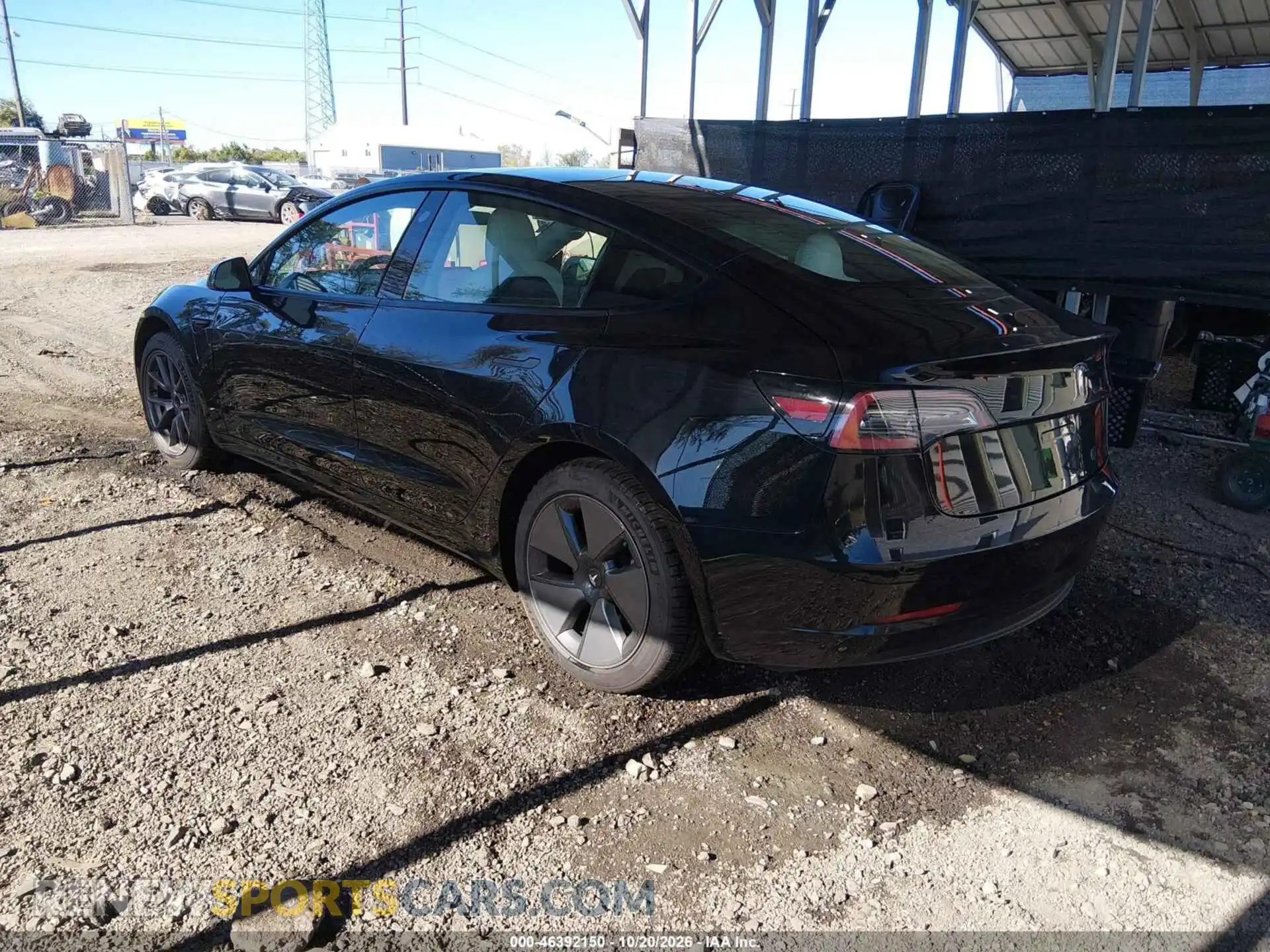3 Photograph of a damaged car 5YJ3E1EA8MF856823 TESLA MODEL 3 2021