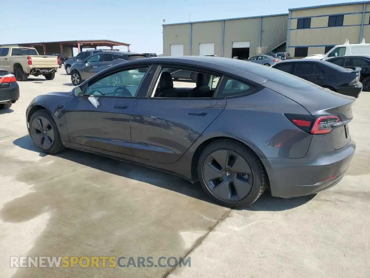 2 Photograph of a damaged car 5YJ3E1EA8MF867546 TESLA MODEL 3 2021