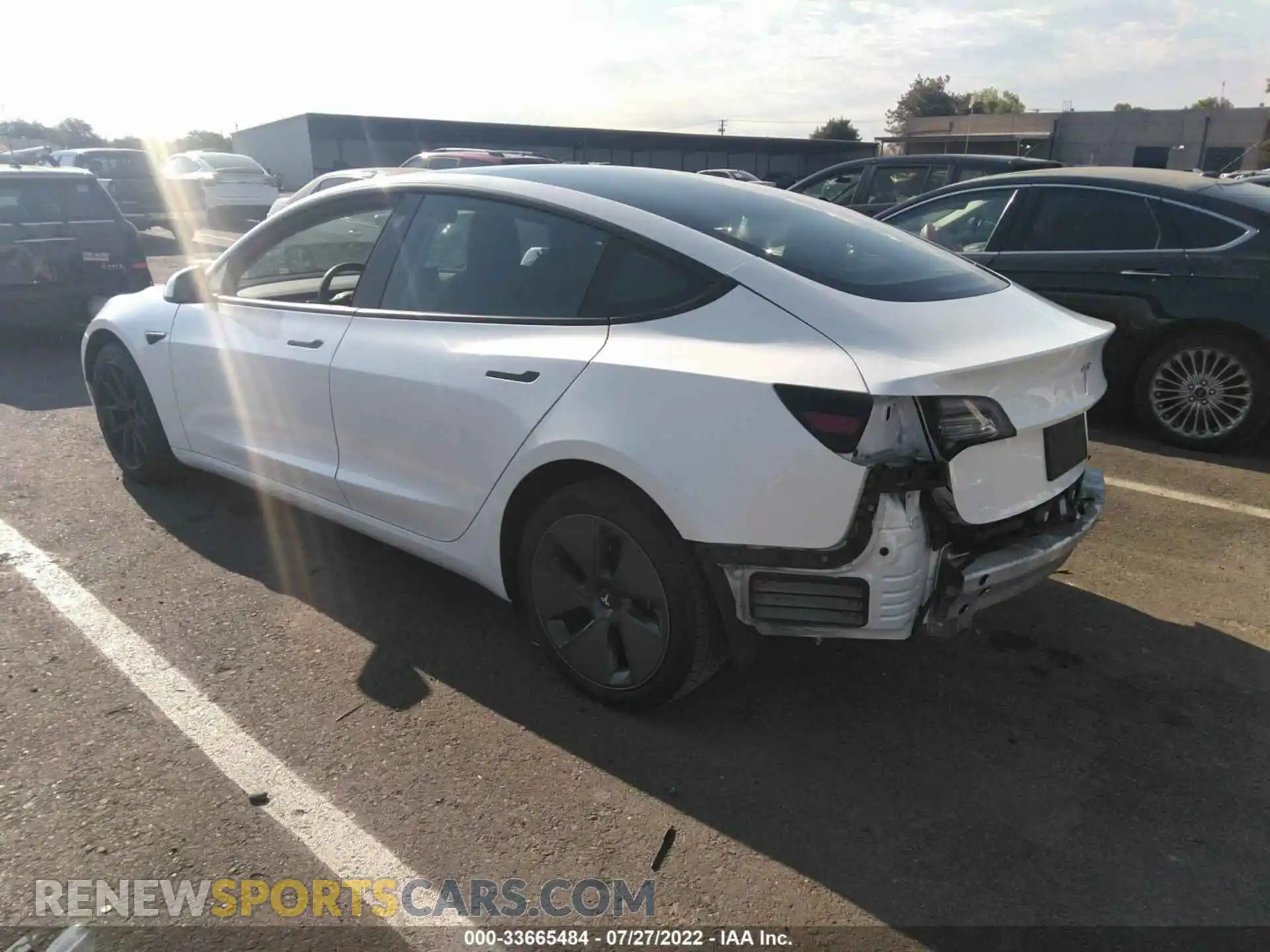 3 Фотография поврежденного автомобиля 5YJ3E1EA8MF874478 TESLA MODEL 3 2021