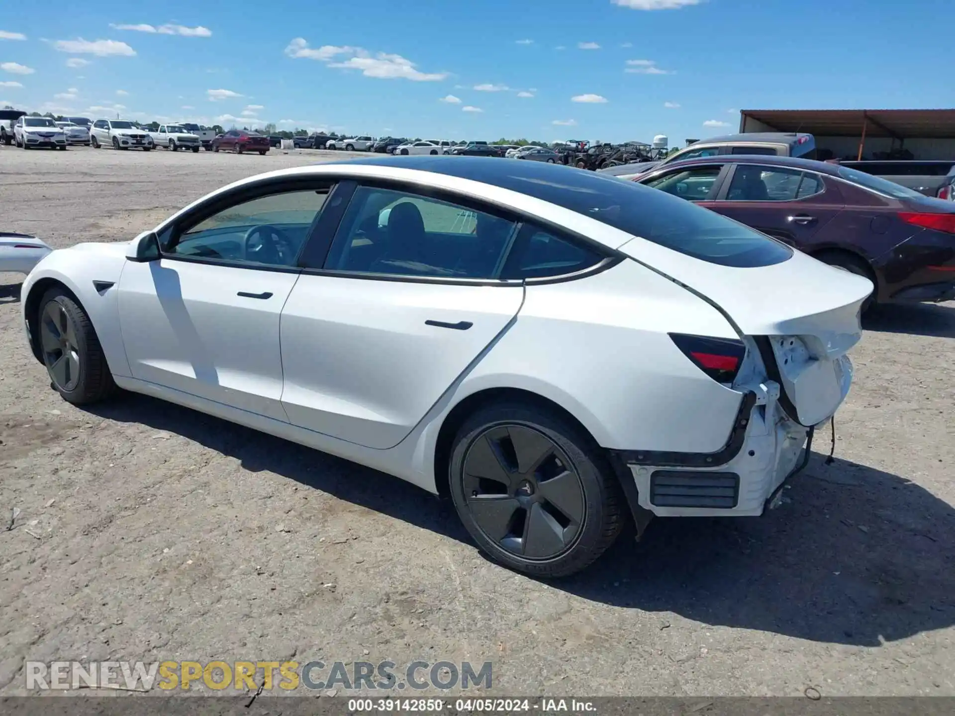 3 Photograph of a damaged car 5YJ3E1EA8MF919774 TESLA MODEL 3 2021