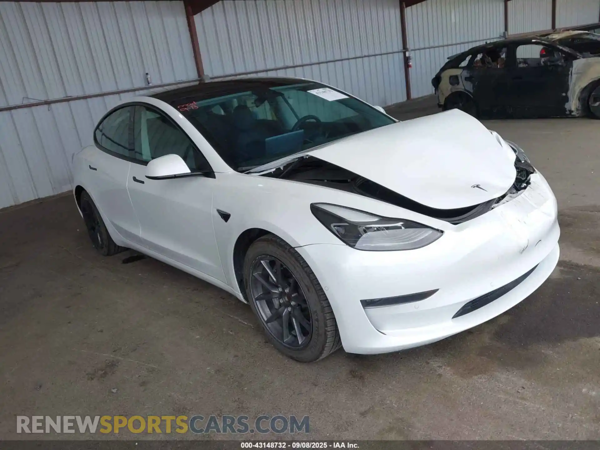 1 fotografías del automóvil dañado 5YJ3E1EA8MF919967 TESLA MODEL 3 2021