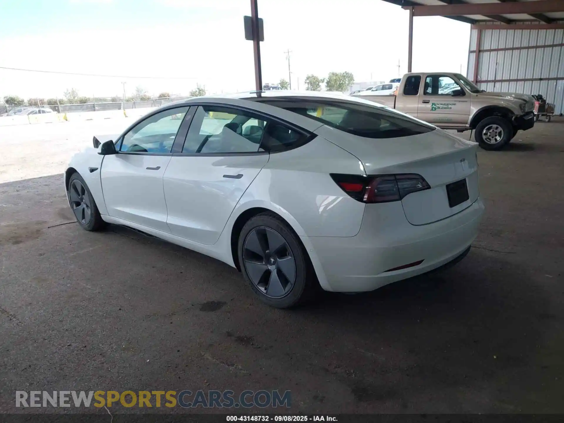3 fotografías del automóvil dañado 5YJ3E1EA8MF919967 TESLA MODEL 3 2021