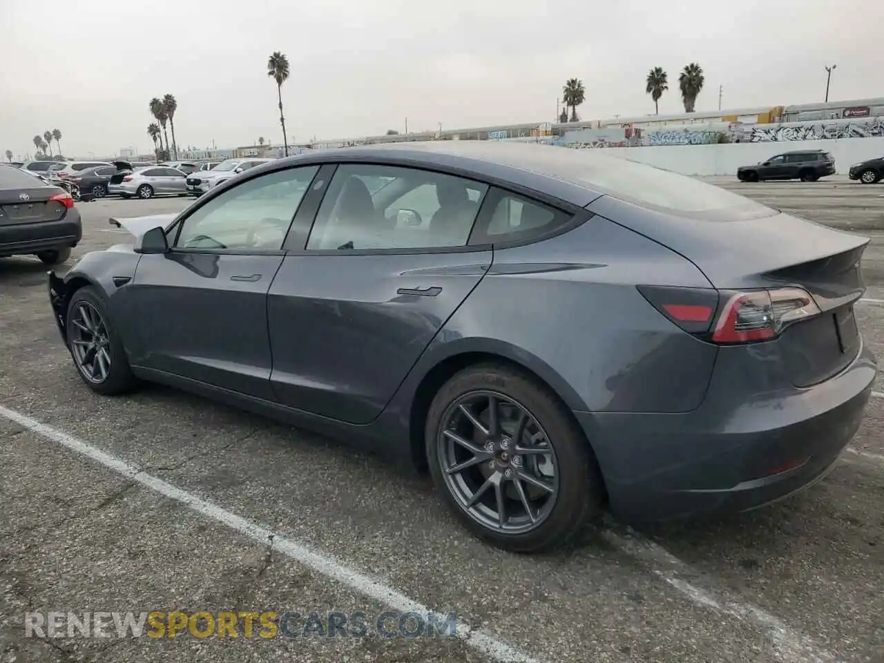 2 Фотография поврежденного автомобиля 5YJ3E1EA8MF930659 TESLA MODEL 3 2021