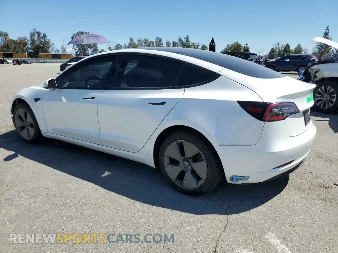 2 Фотография поврежденного автомобиля 5YJ3E1EA8MF941385 TESLA MODEL 3 2021