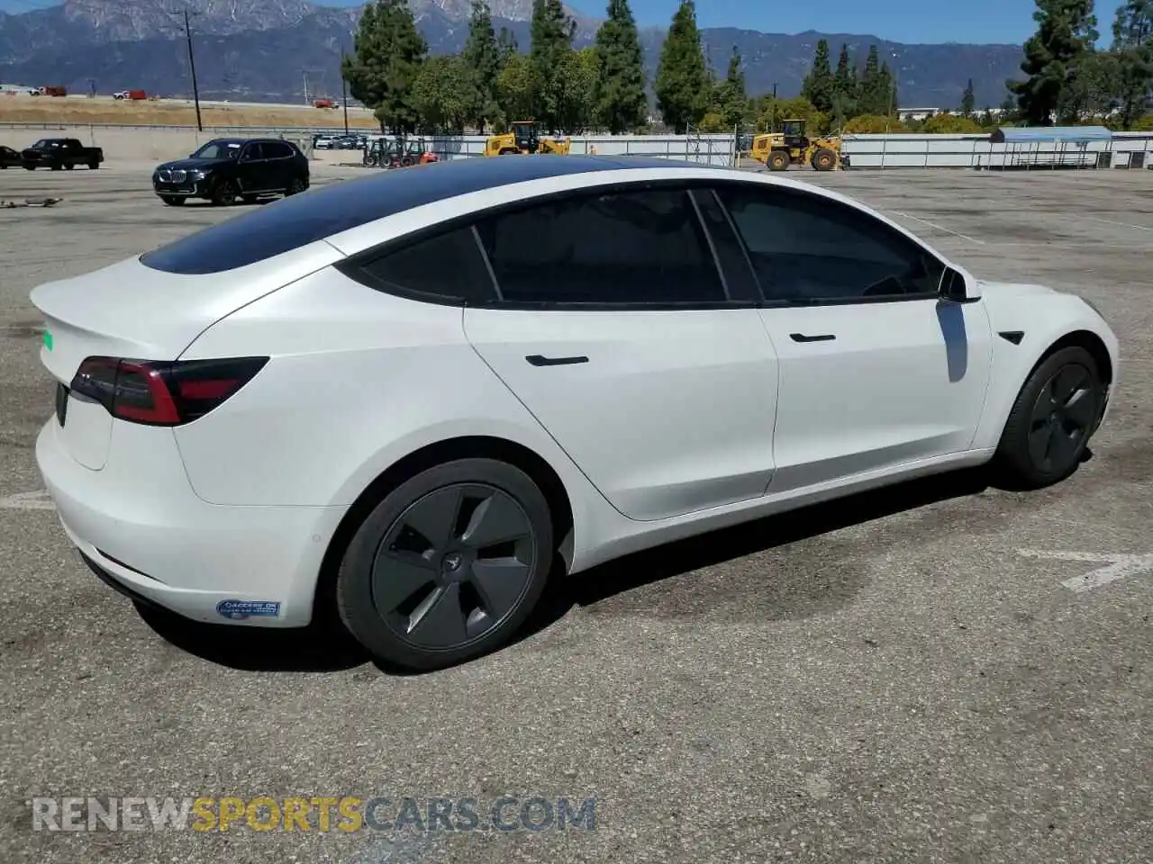 3 Фотография поврежденного автомобиля 5YJ3E1EA8MF941385 TESLA MODEL 3 2021