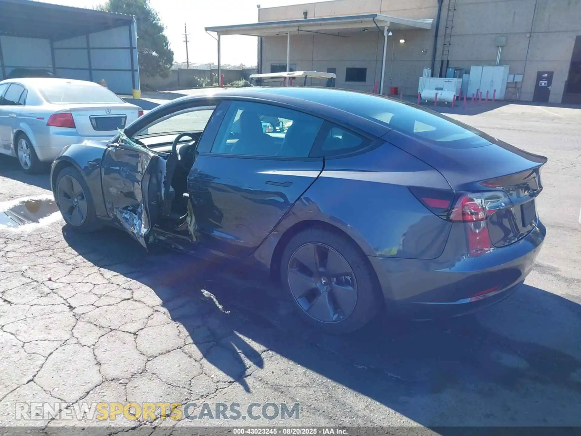 3 Photograph of a damaged car 5YJ3E1EA8MF974161 TESLA MODEL 3 2021