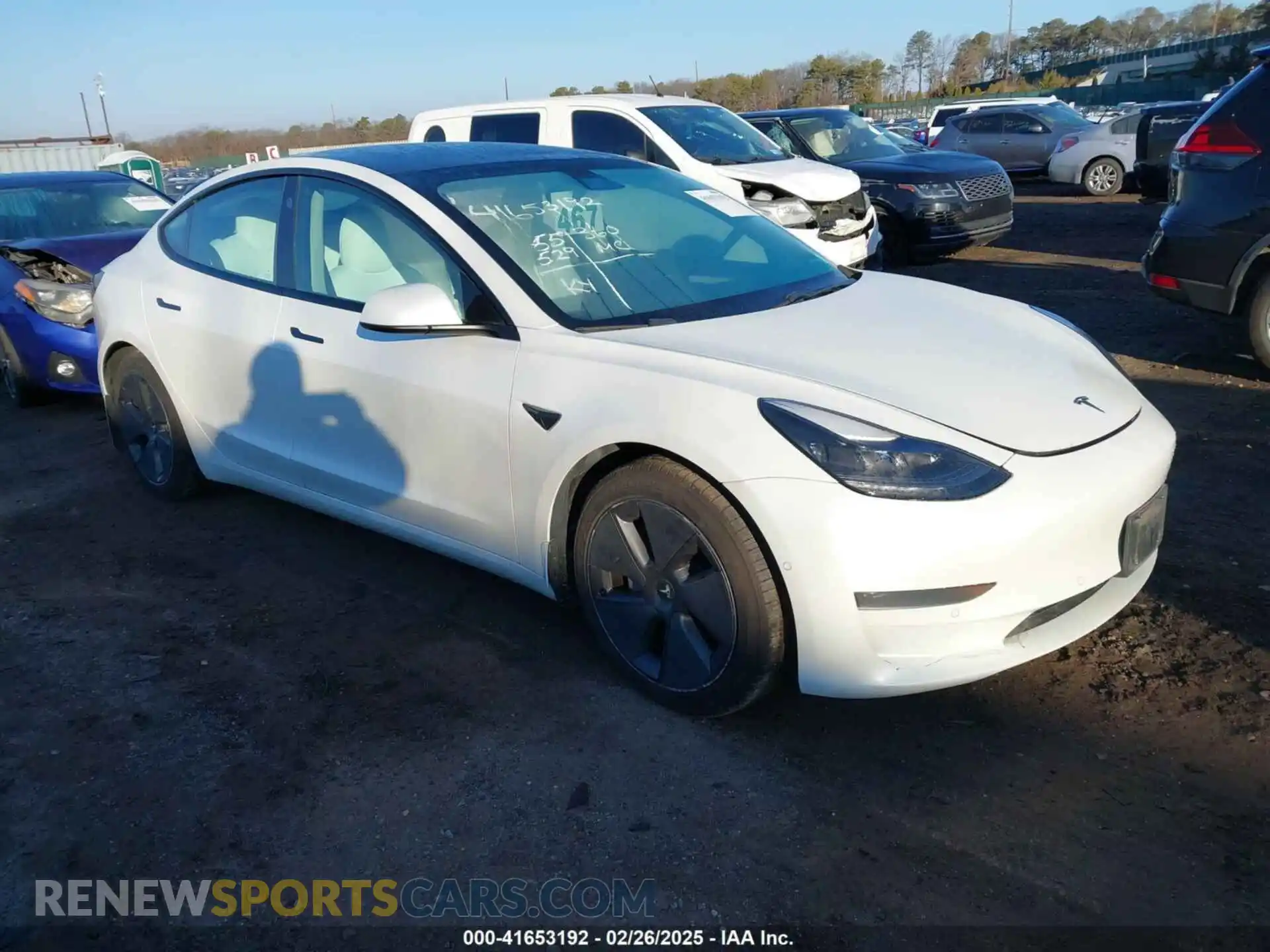 1 Photograph of a damaged car 5YJ3E1EA8MF978176 TESLA MODEL 3 2021