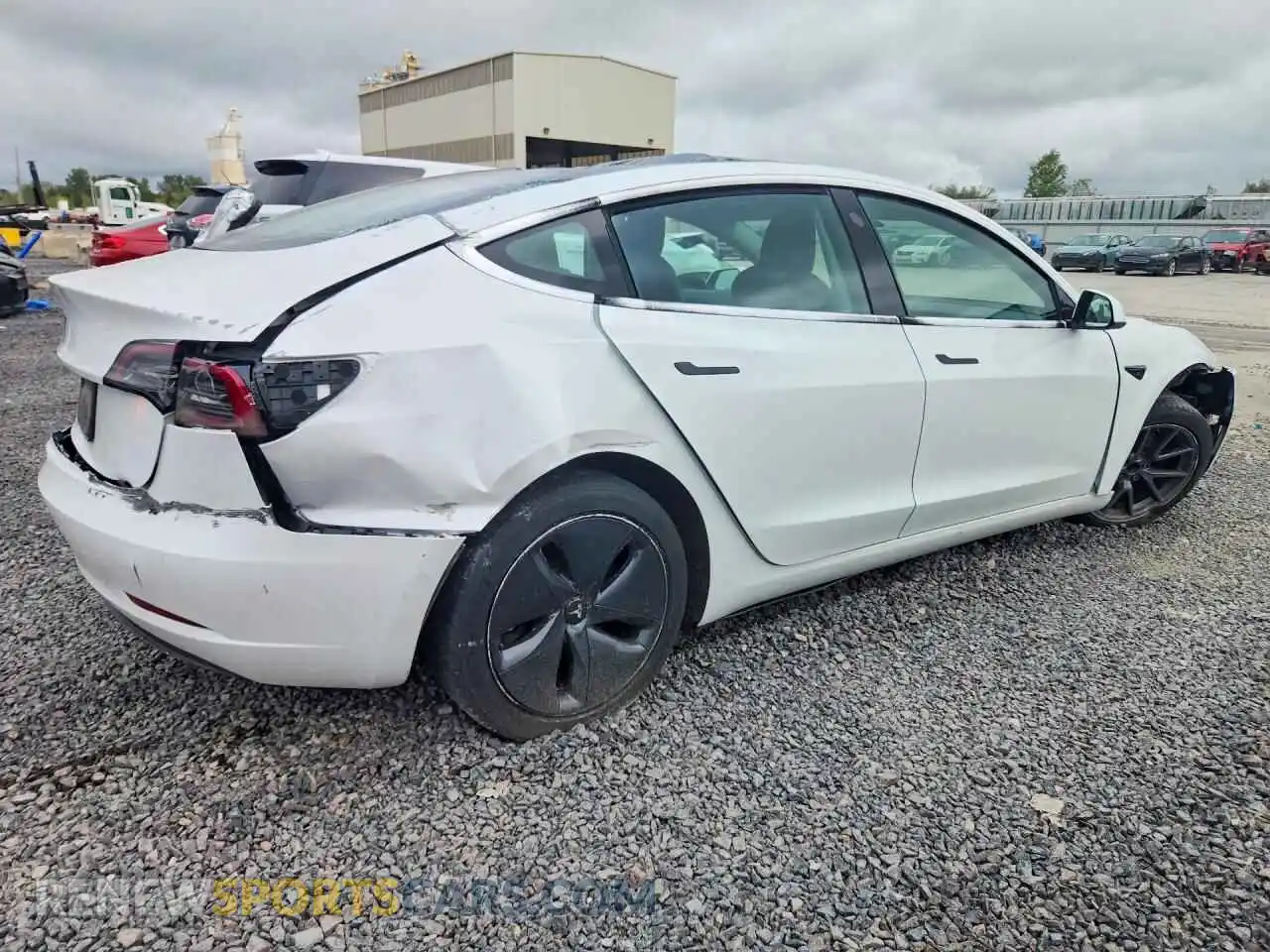 3 Photograph of a damaged car 5YJ3E1EA9MF013620 TESLA MODEL 3 2021