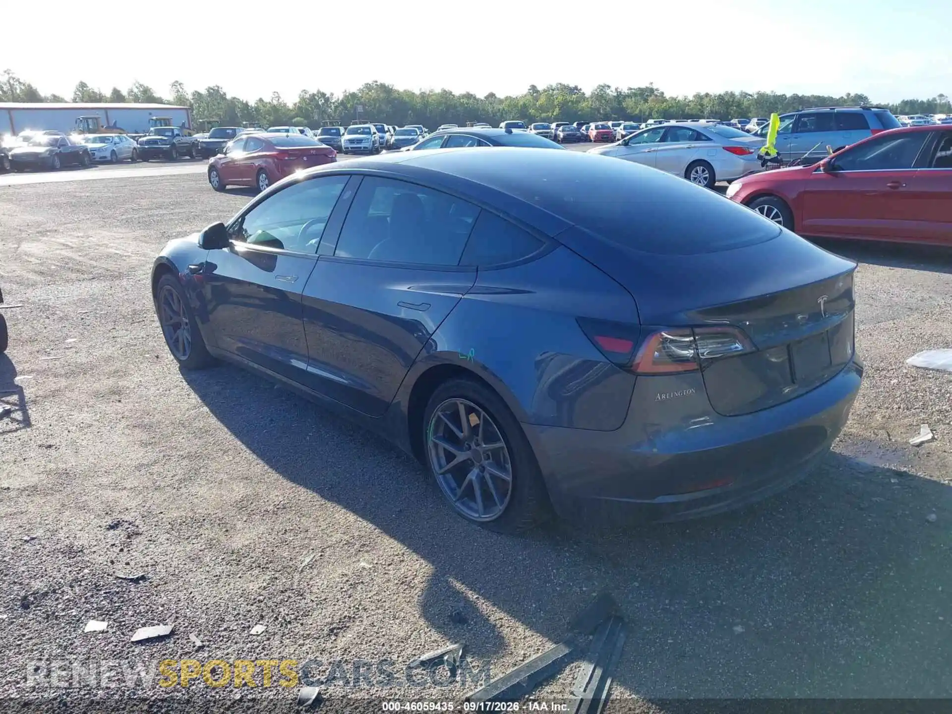 3 Photograph of a damaged car 5YJ3E1EA9MF086017 TESLA MODEL 3 2021