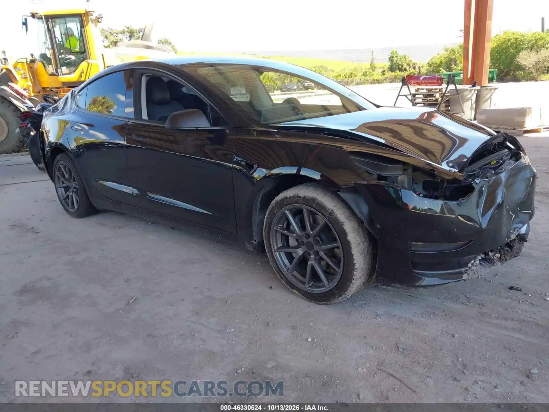 1 Photograph of a damaged car 5YJ3E1EA9MF851145 TESLA MODEL 3 2021