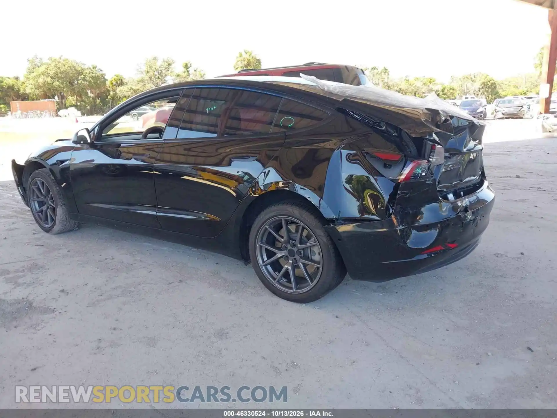 3 Photograph of a damaged car 5YJ3E1EA9MF851145 TESLA MODEL 3 2021