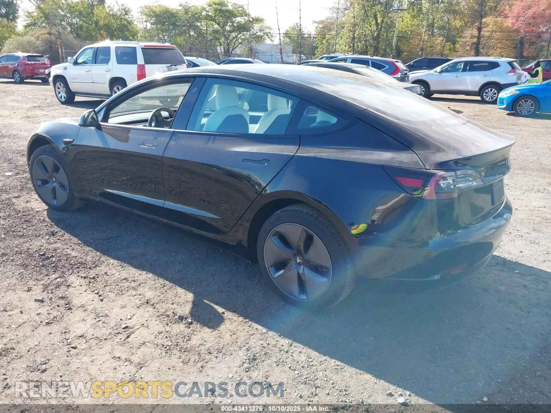 3 Photograph of a damaged car 5YJ3E1EA9MF915989 TESLA MODEL 3 2021