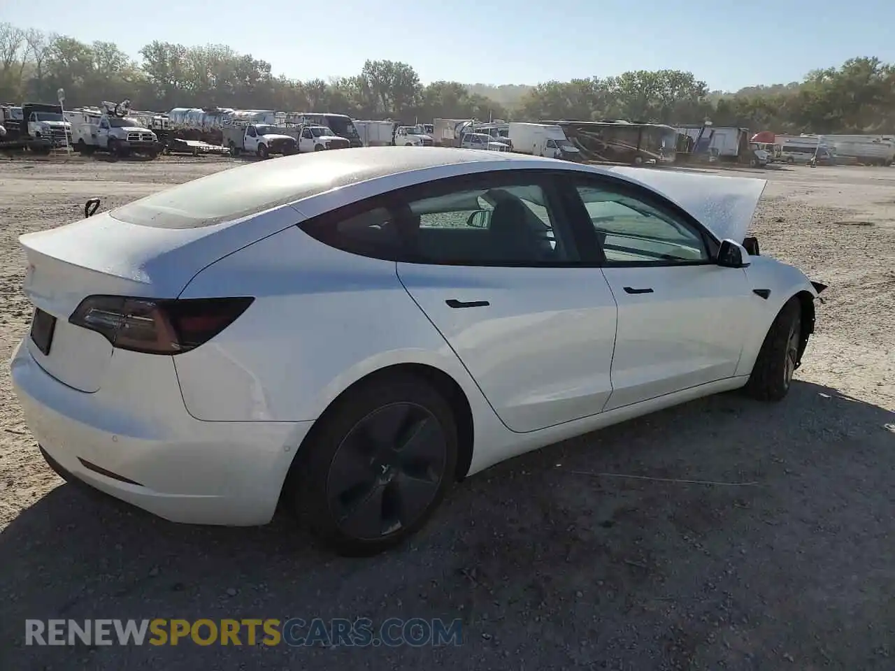 3 Photograph of a damaged car 5YJ3E1EA9MF919735 TESLA MODEL 3 2021