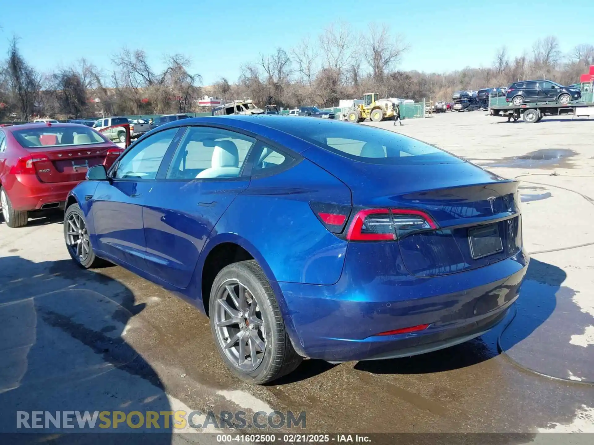 3 Photograph of a damaged car 5YJ3E1EA9MF978705 TESLA MODEL 3 2021