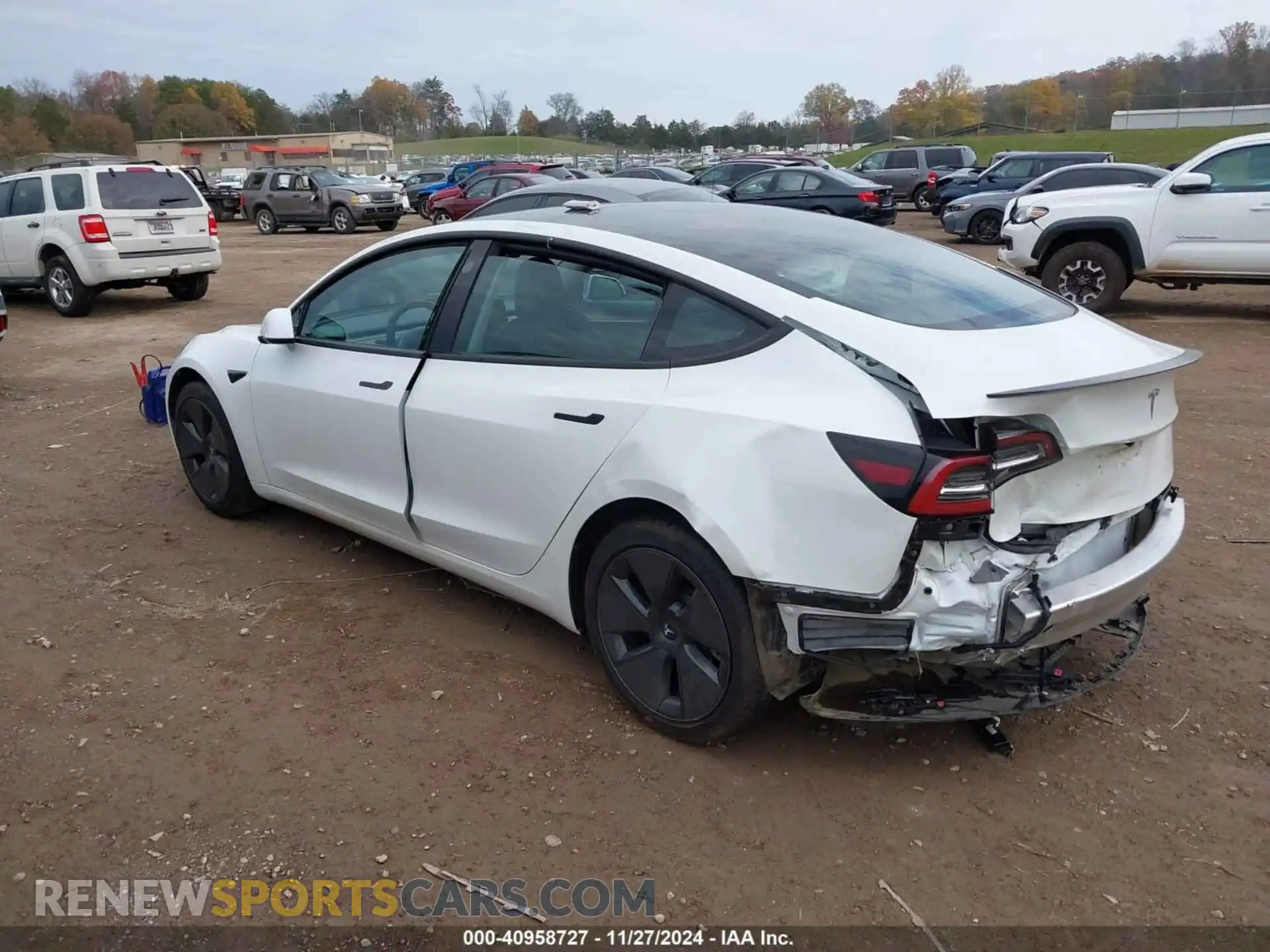 3 Photograph of a damaged car 5YJ3E1EA9MF986299 TESLA MODEL 3 2021