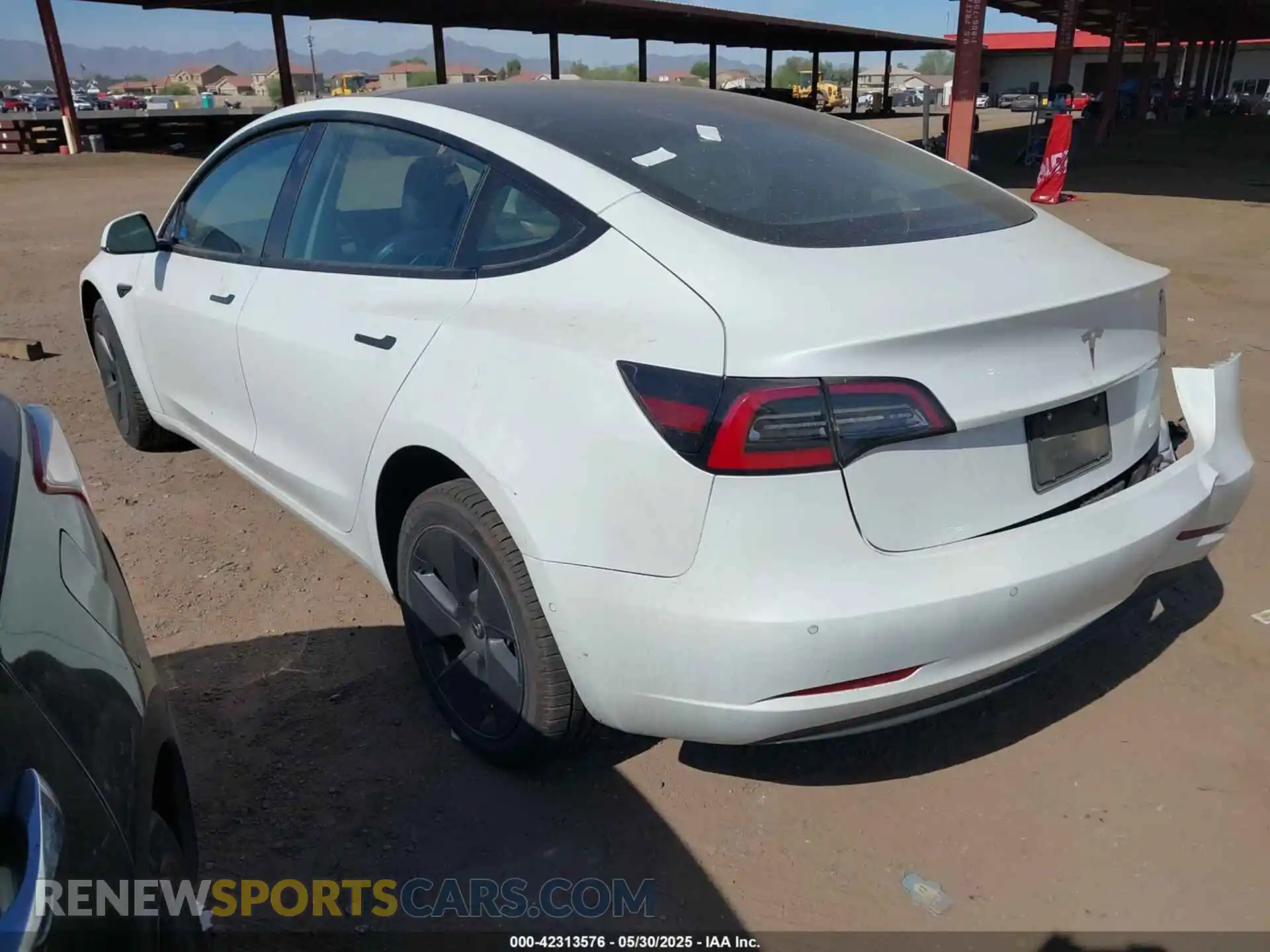 3 Photograph of a damaged car 5YJ3E1EA9MF994855 TESLA MODEL 3 2021