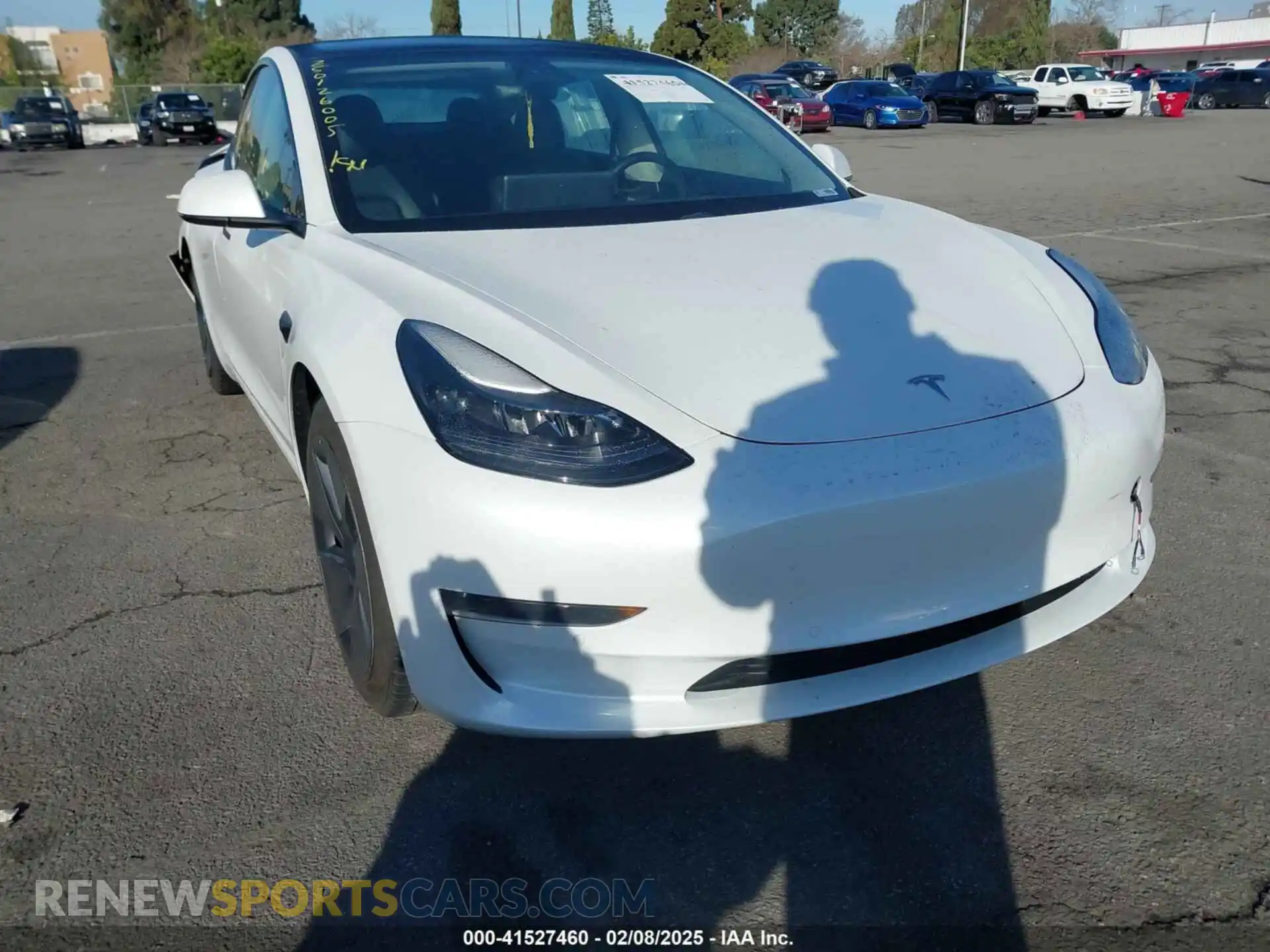 1 Photograph of a damaged car 5YJ3E1EA9MF998081 TESLA MODEL 3 2021
