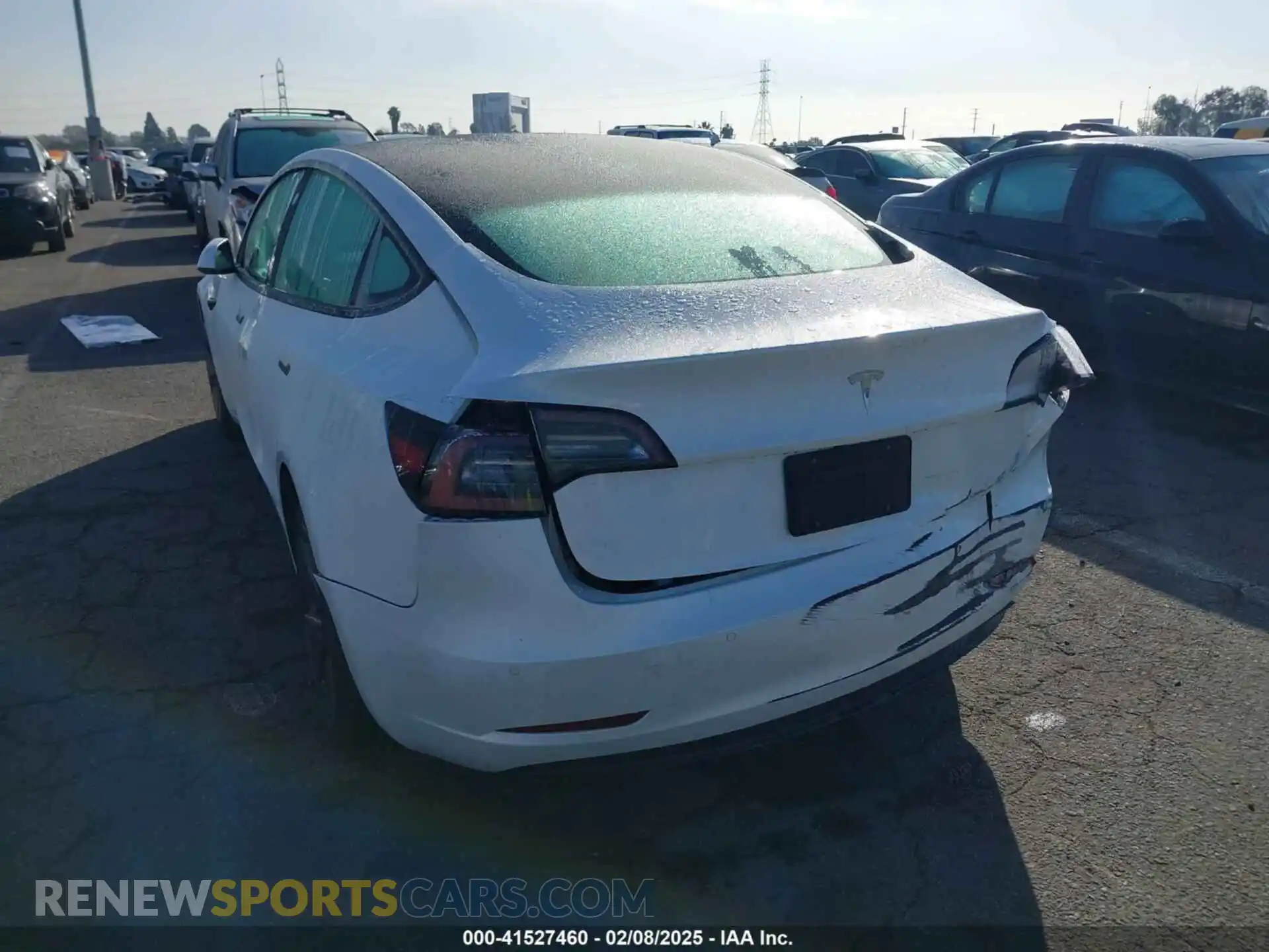 3 Photograph of a damaged car 5YJ3E1EA9MF998081 TESLA MODEL 3 2021