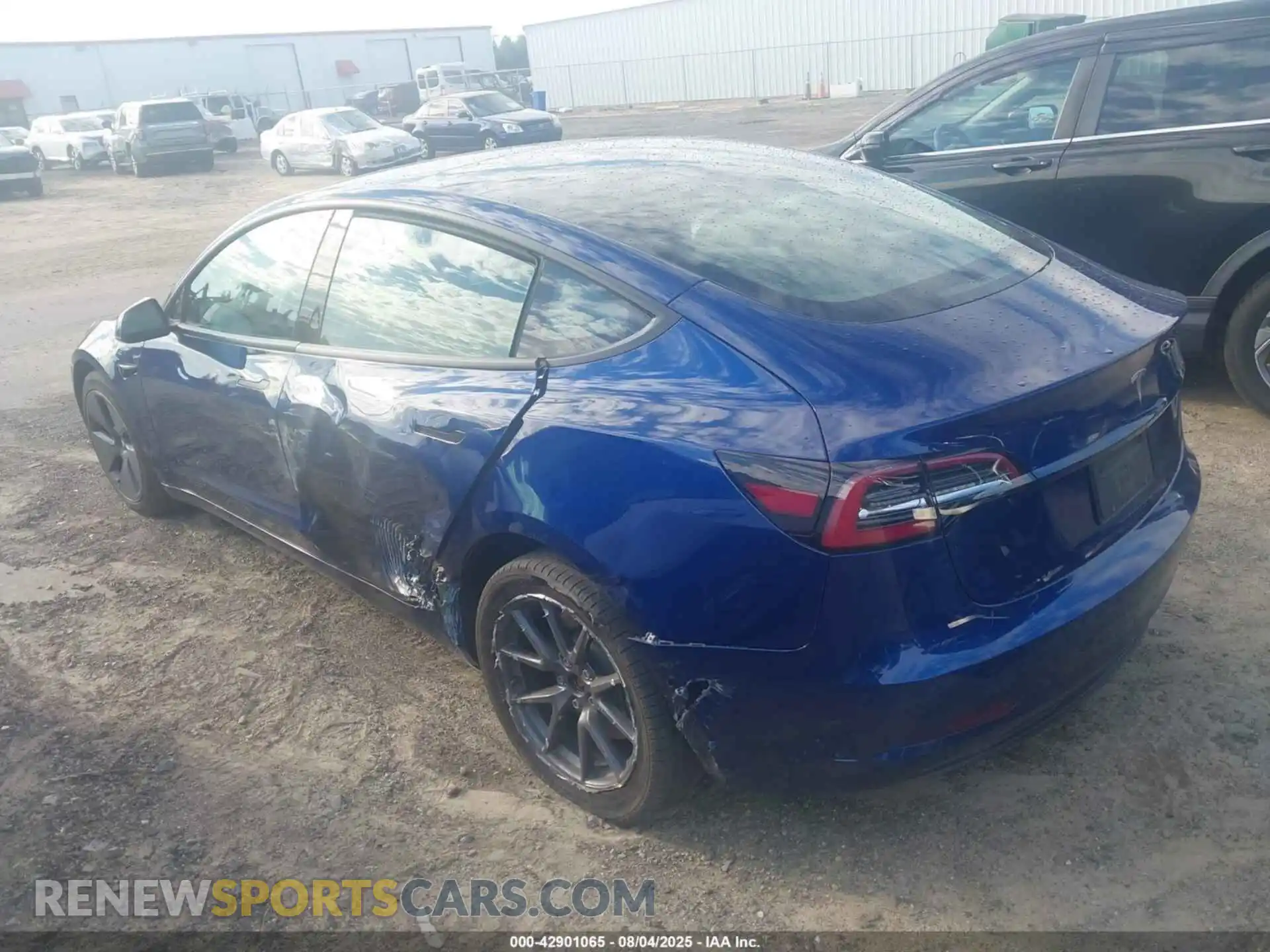 3 Photograph of a damaged car 5YJ3E1EAXMF017059 TESLA MODEL 3 2021