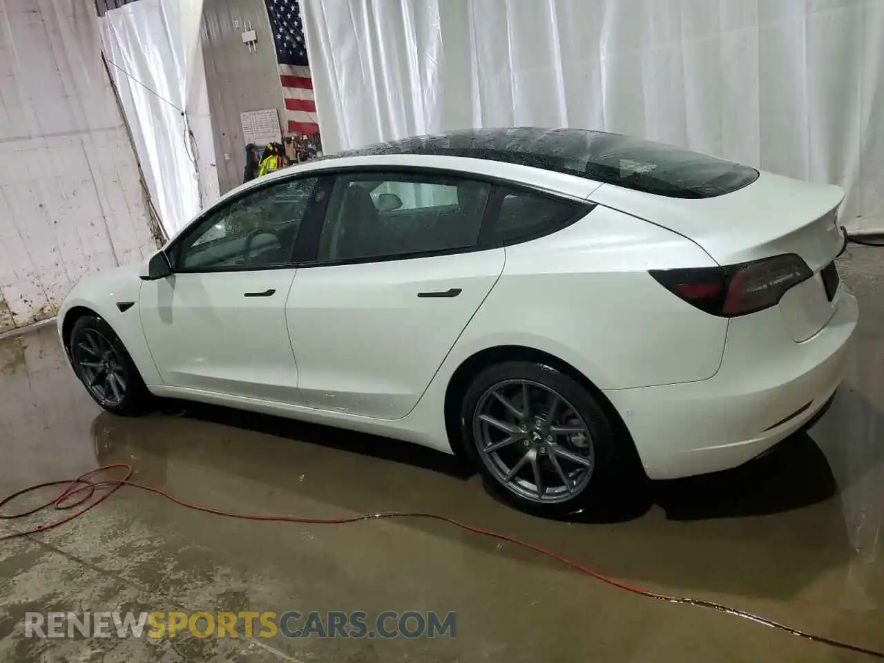 2 Photograph of a damaged car 5YJ3E1EAXMF854734 TESLA MODEL 3 2021