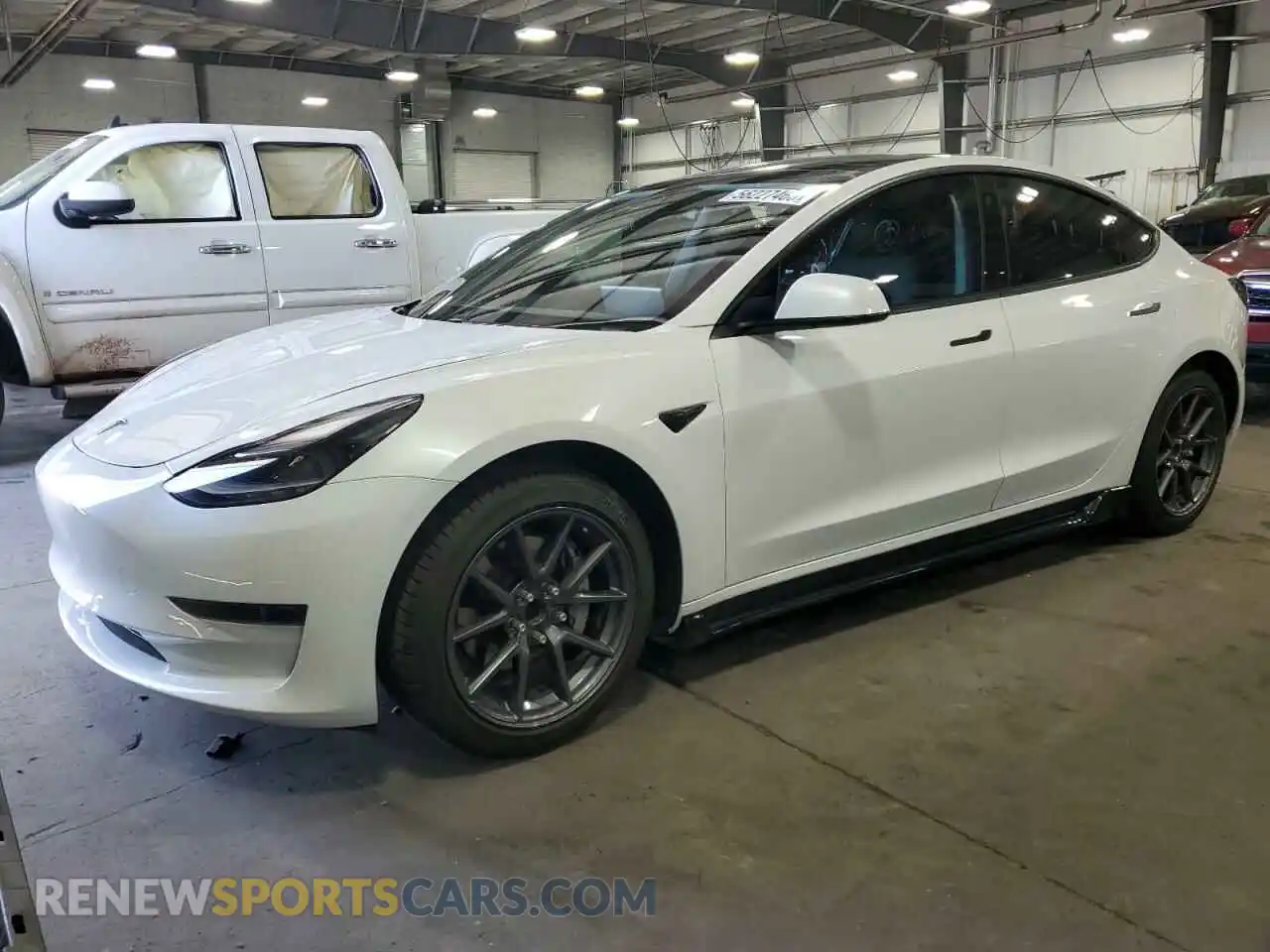 1 Фотография поврежденного автомобиля 5YJ3E1EAXMF991558 TESLA MODEL 3 2021