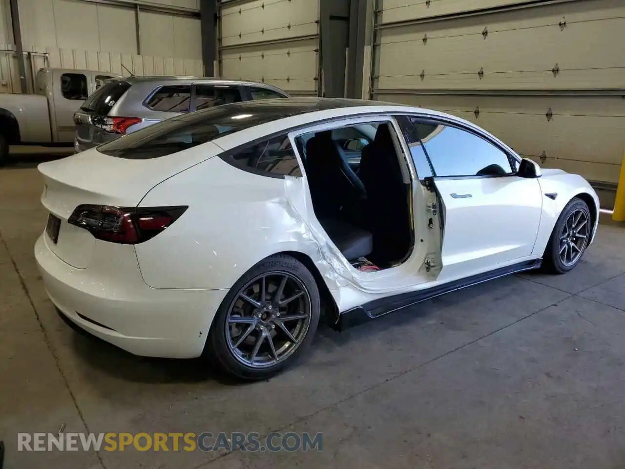3 Фотография поврежденного автомобиля 5YJ3E1EAXMF991558 TESLA MODEL 3 2021