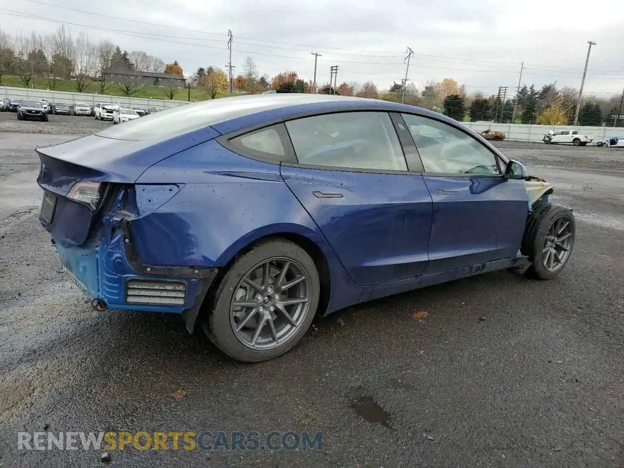 3 Photograph of a damaged car 5YJ3E1EAXMF996467 TESLA MODEL 3 2021