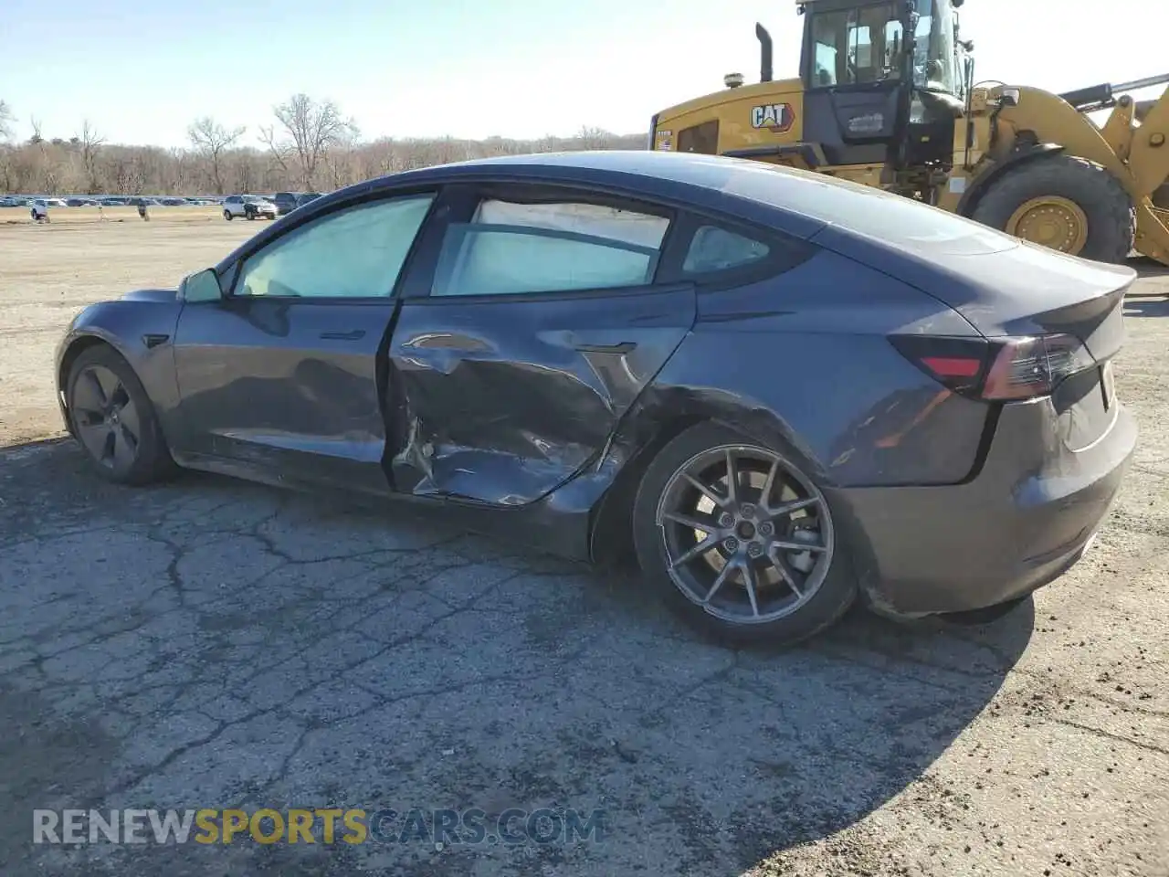 2 Фотография поврежденного автомобиля 5YJ3E1EB0MF055540 TESLA MODEL 3 2021
