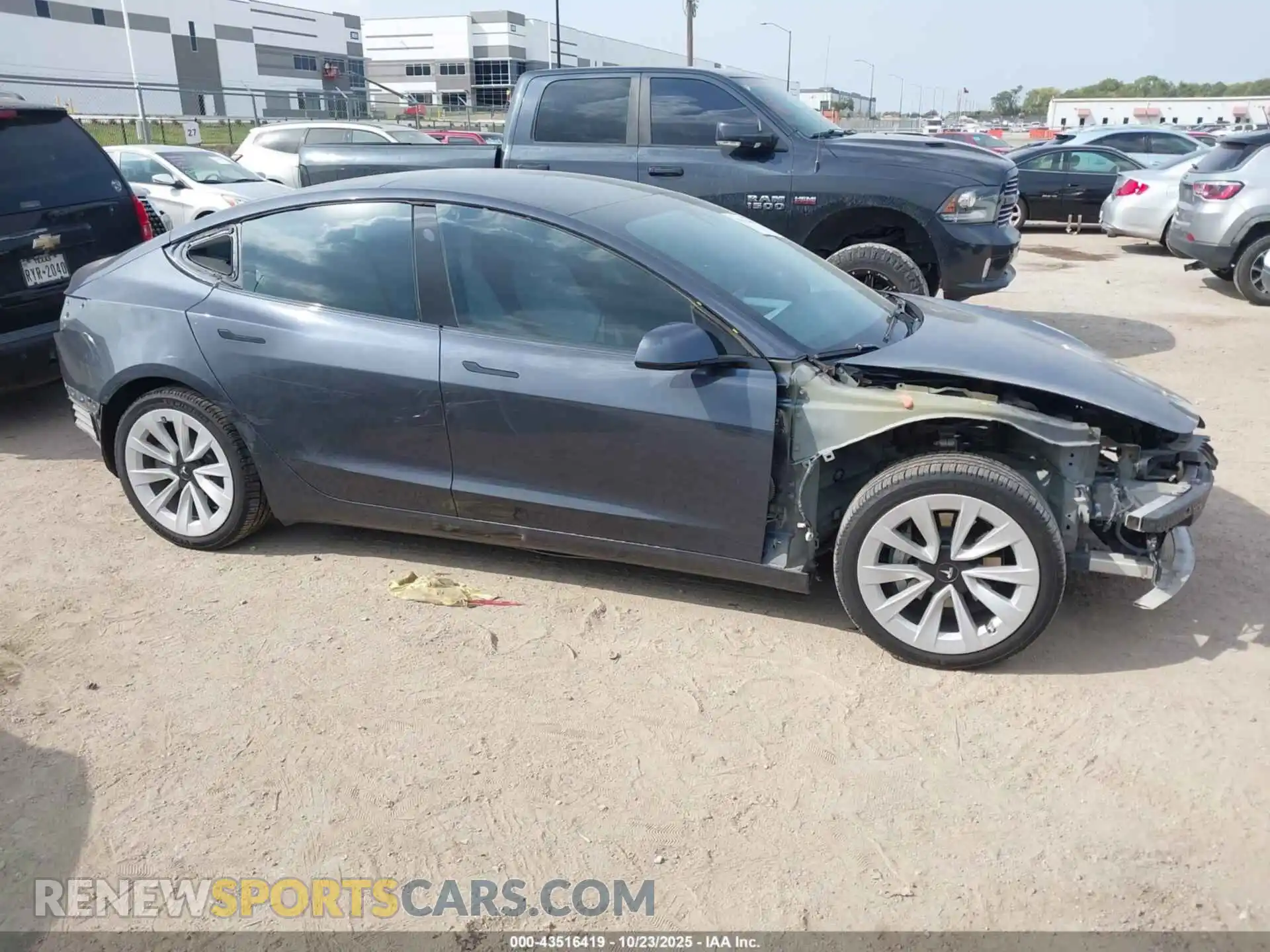 1 Photograph of a damaged car 5YJ3E1EB0MF062004 TESLA MODEL 3 2021