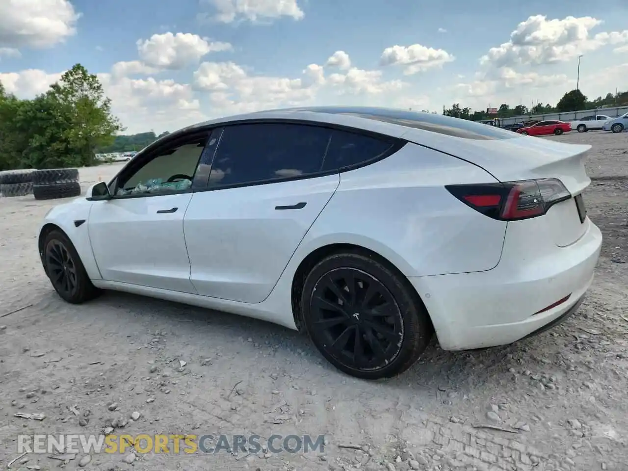 2 Фотография поврежденного автомобиля 5YJ3E1EB0MF849938 TESLA MODEL 3 2021