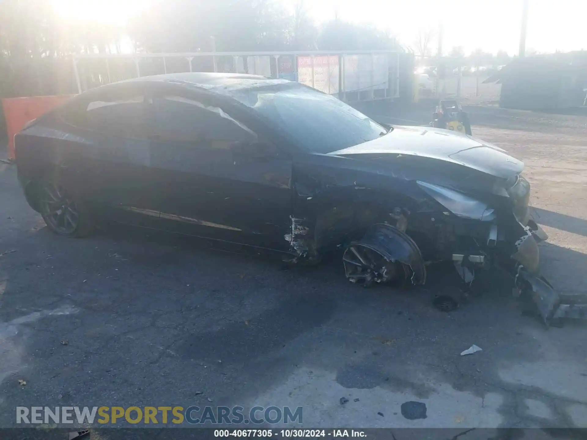 1 Photograph of a damaged car 5YJ3E1EB0MF858428 TESLA MODEL 3 2021