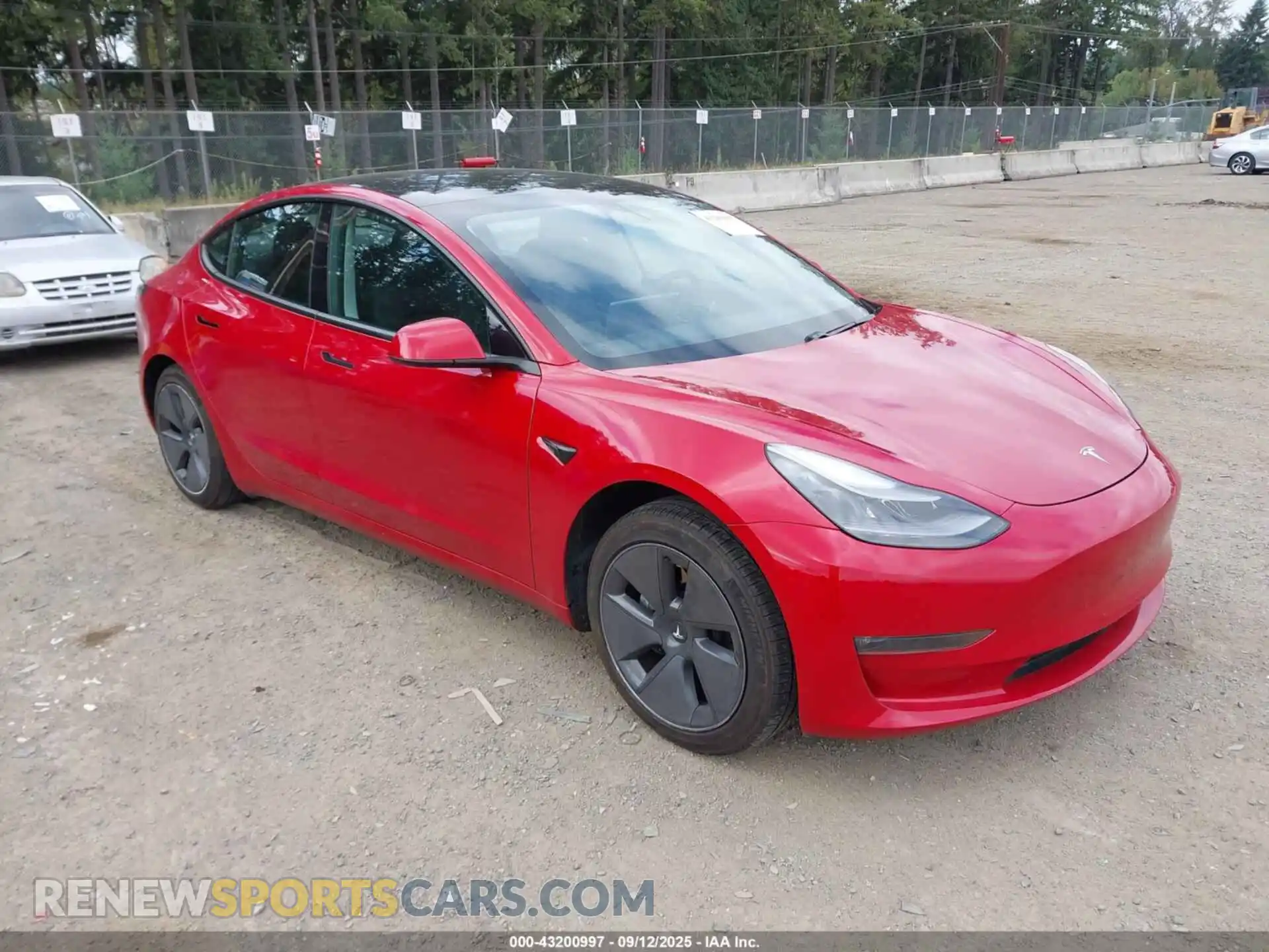 1 Photograph of a damaged car 5YJ3E1EB0MF938473 TESLA MODEL 3 2021