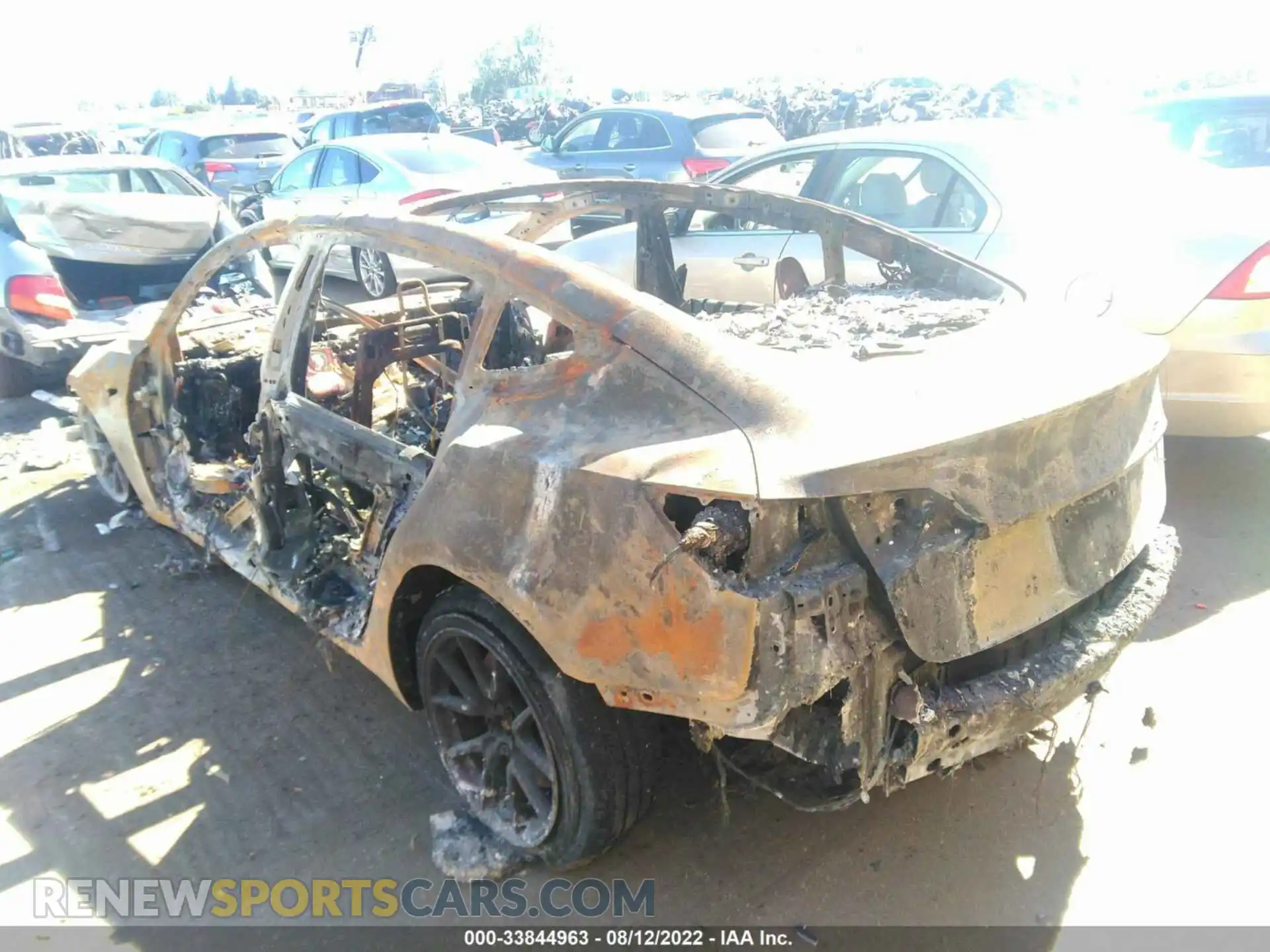 3 Photograph of a damaged car 5YJ3E1EB1MF069852 TESLA MODEL 3 2021