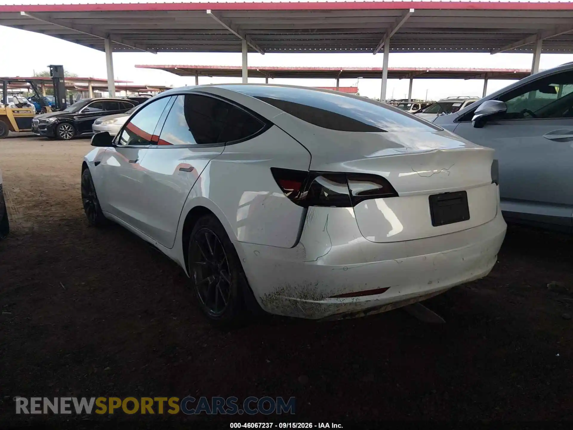 3 Фотография поврежденного автомобиля 5YJ3E1EB1MF998052 TESLA MODEL 3 2021