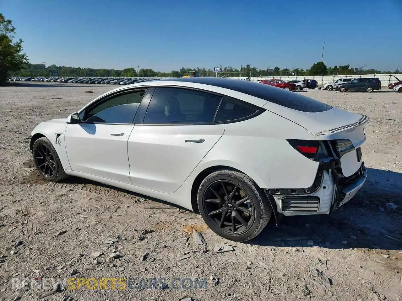 2 Фотография поврежденного автомобиля 5YJ3E1EB3MF856057 TESLA MODEL 3 2021