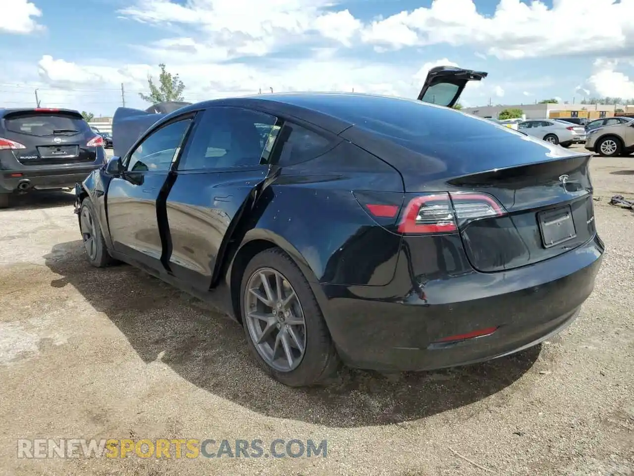 3 Фотография поврежденного автомобиля 5YJ3E1EB3MF918136 TESLA MODEL 3 2021