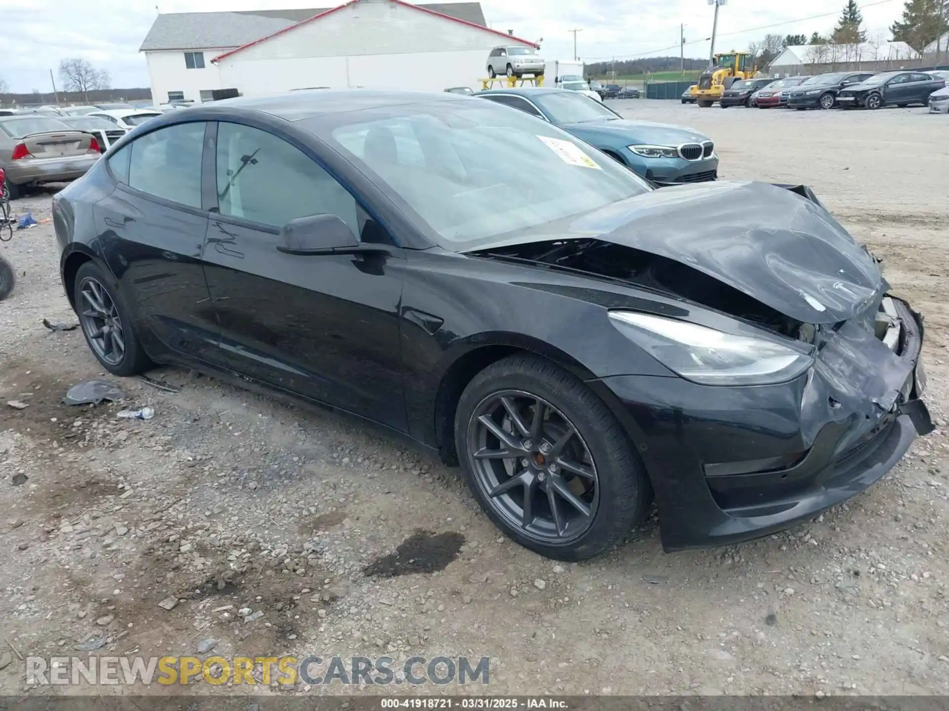 1 fotografías del automóvil dañado 5YJ3E1EB4MF012822 TESLA MODEL 3 2021