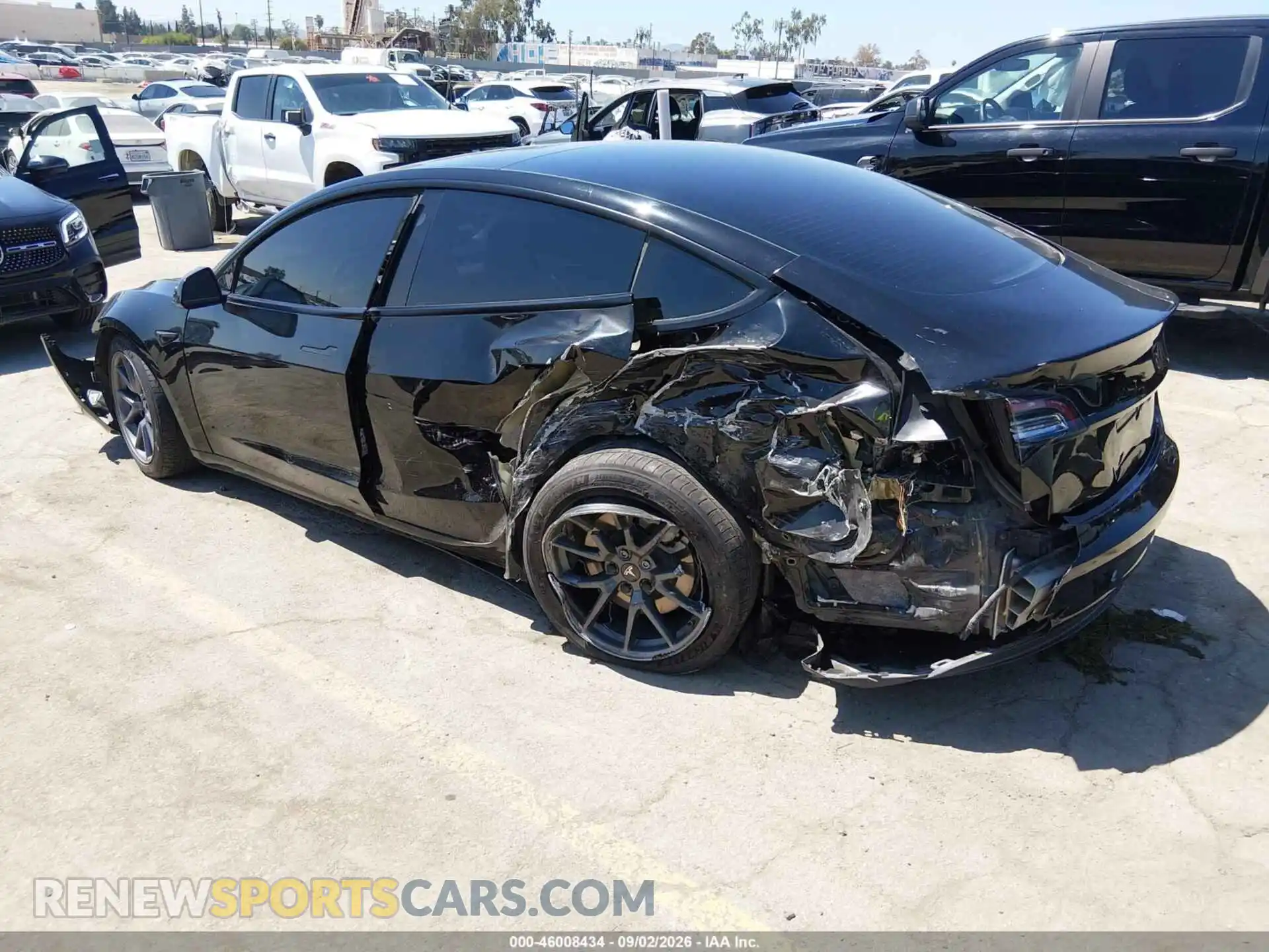 3 Photograph of a damaged car 5YJ3E1EB4MF066251 TESLA MODEL 3 2021