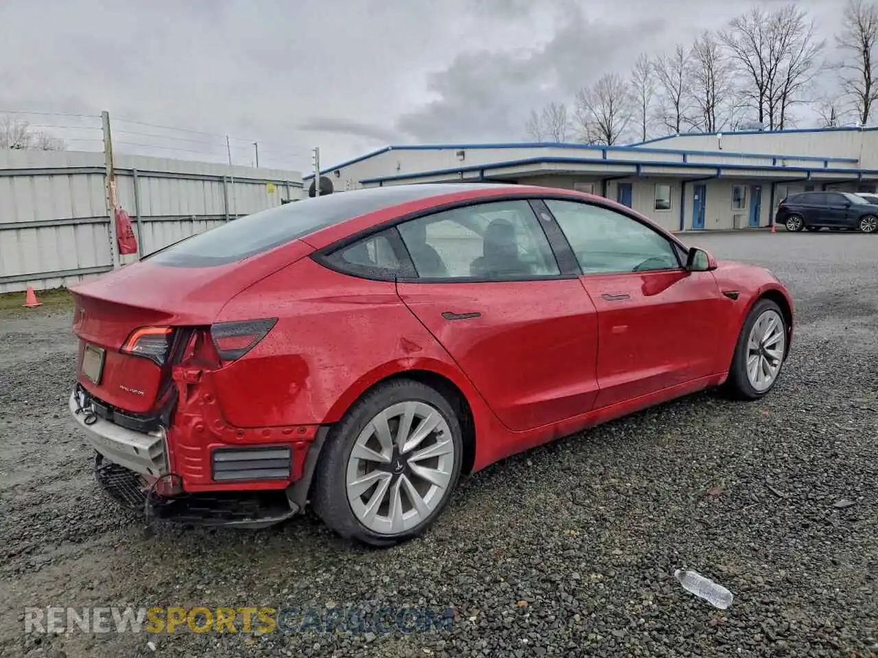 3 Фотография поврежденного автомобиля 5YJ3E1EB4MF935690 TESLA MODEL 3 2021