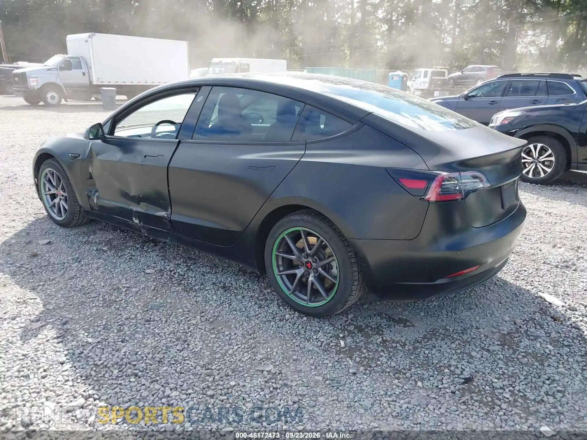 3 Photograph of a damaged car 5YJ3E1EB5MF097847 TESLA MODEL 3 2021